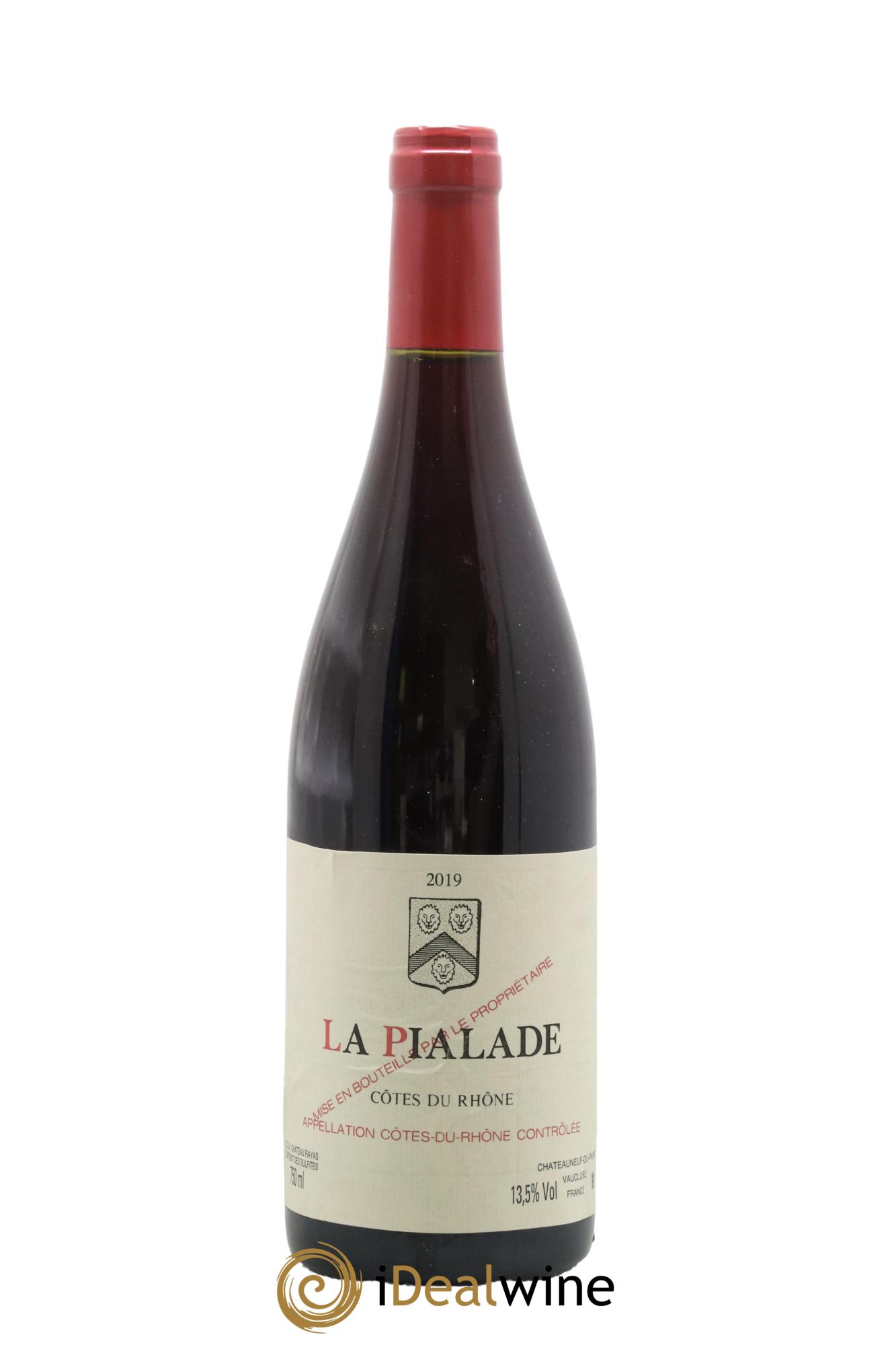 Côtes-du-Rhône La Pialade Emmanuel Reynaud 2019 - Lot de 1 bouteille - 0
