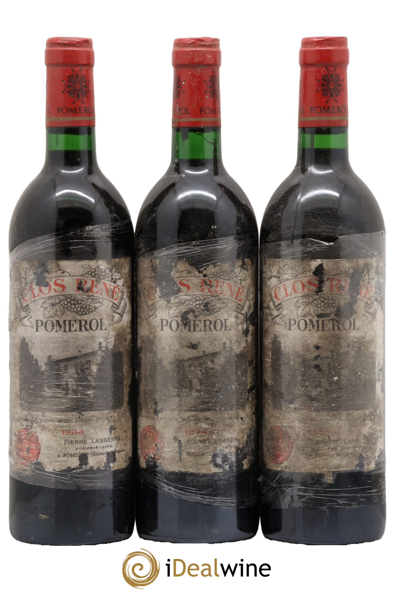 Clos René 1984 - Posten von 3 Flaschen - 0