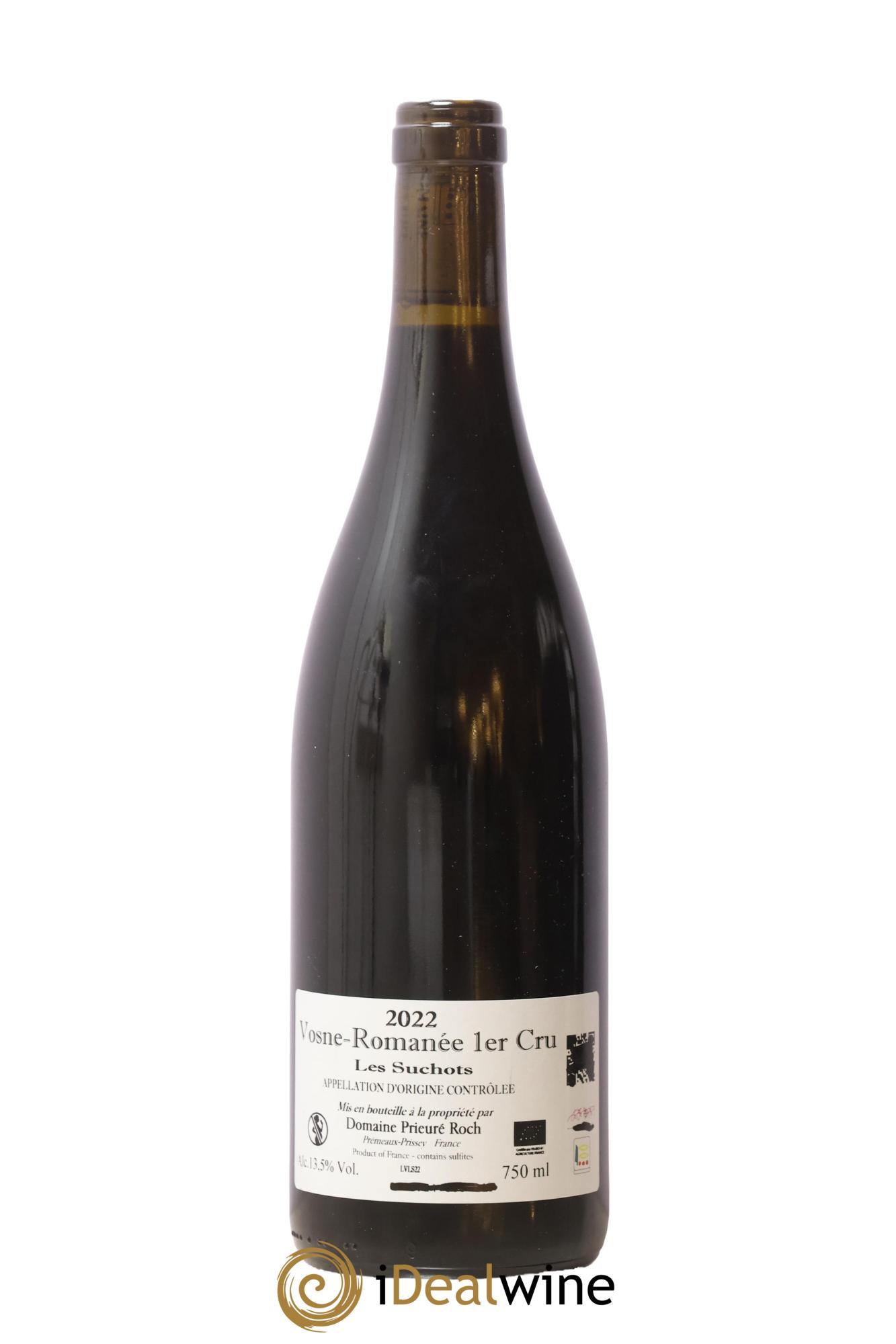 Vosne-Romanée 1er Cru Les Suchots Prieuré Roch 2022 - Lot of 1 bottle - 1