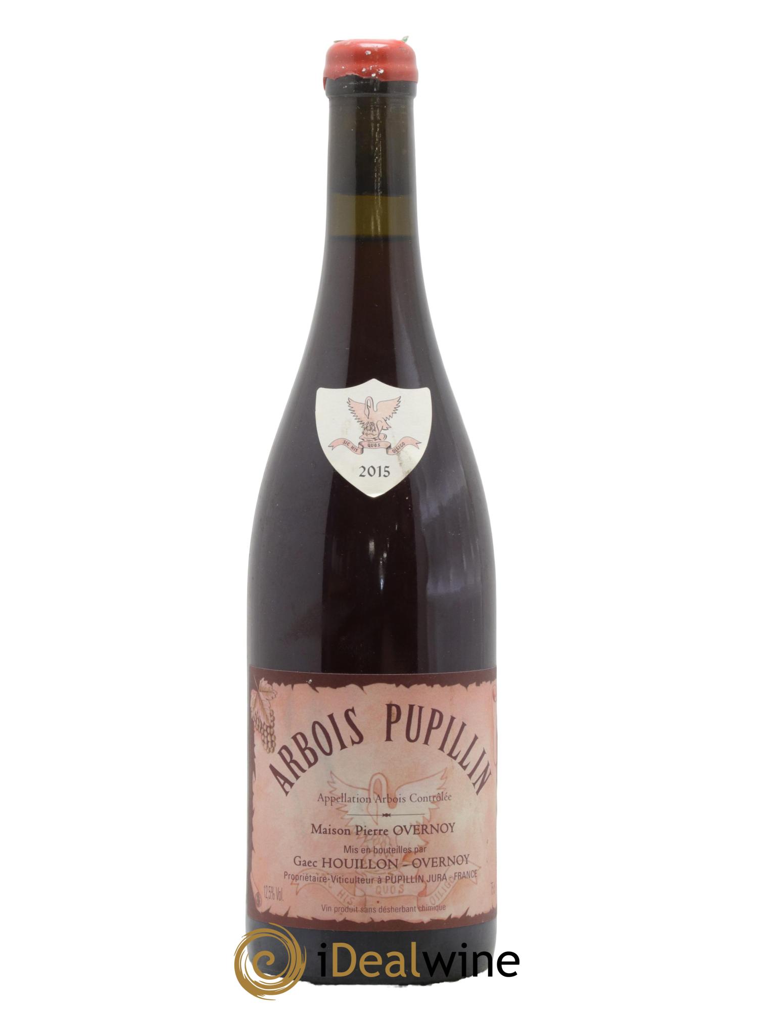 Arbois-Pupillin Poulsard (cire rouge) Overnoy-Houillon (Domaine) 2015 - Lot de 1 bouteille - 0