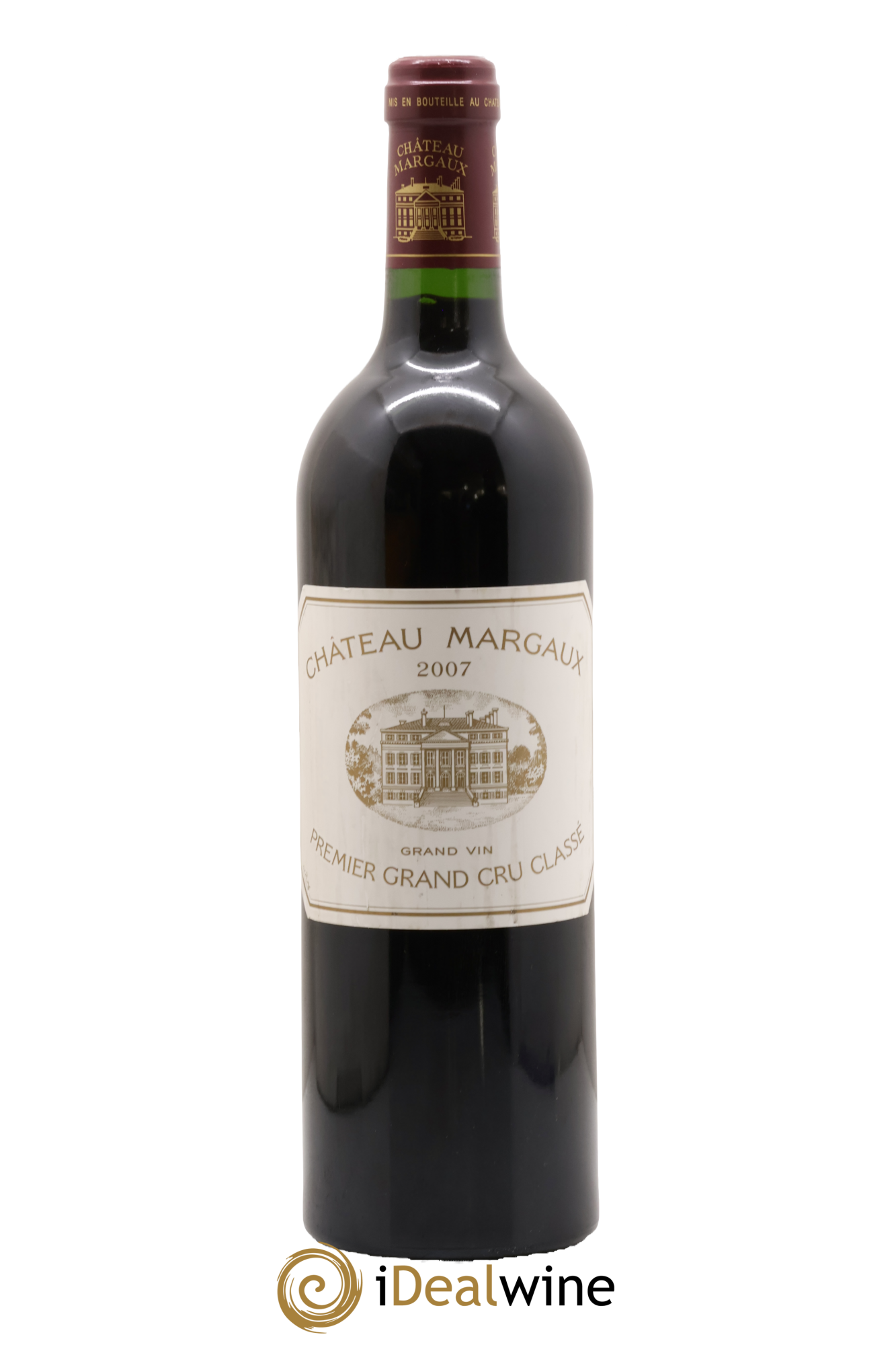 Château Margaux 1er Grand Cru Classé 2007 - Lot de 1 bouteille - 0