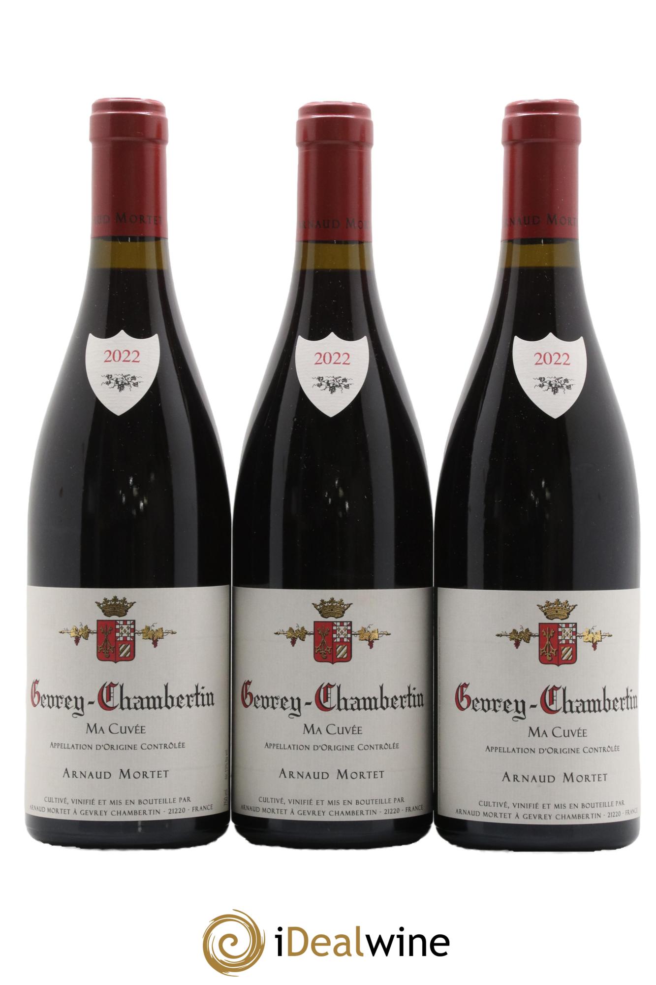 Gevrey-Chambertin Ma Cuvée Arnaud Mortet 2022 - Lot de 3 bouteilles - 0