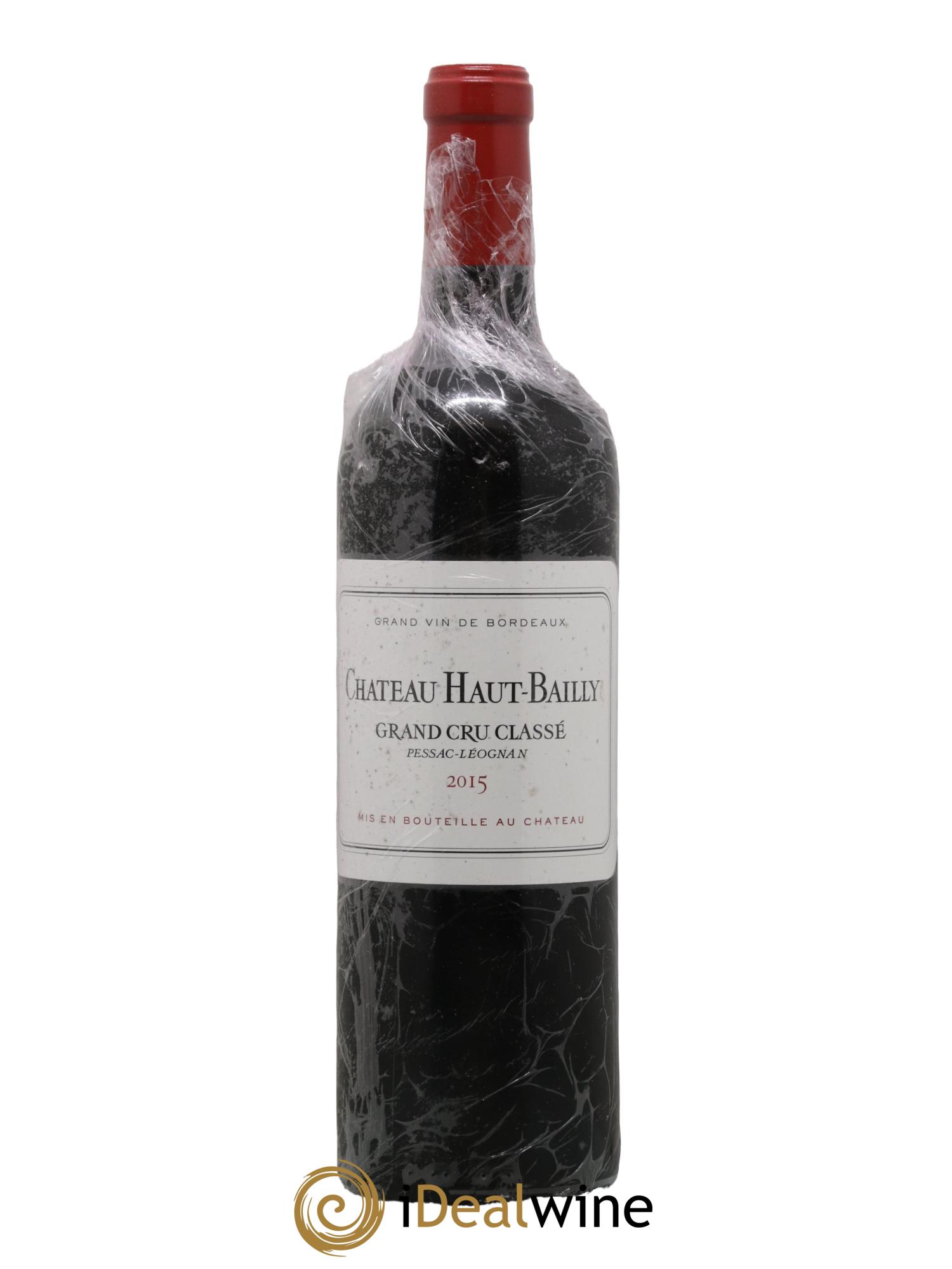 Château Haut-Bailly Cru Classé de Graves 2015 - Lot de 1 bouteille - 0