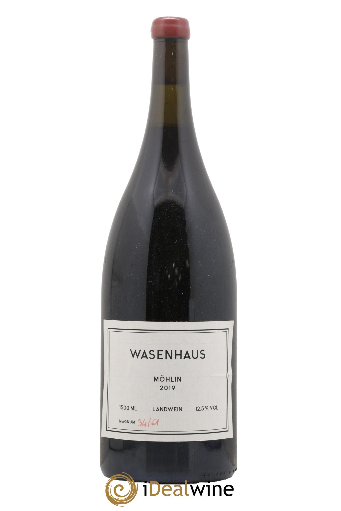 Allemagne Spätburgunder Mohlin Wasenhaus 2019 - Lot de 1 magnum - 0