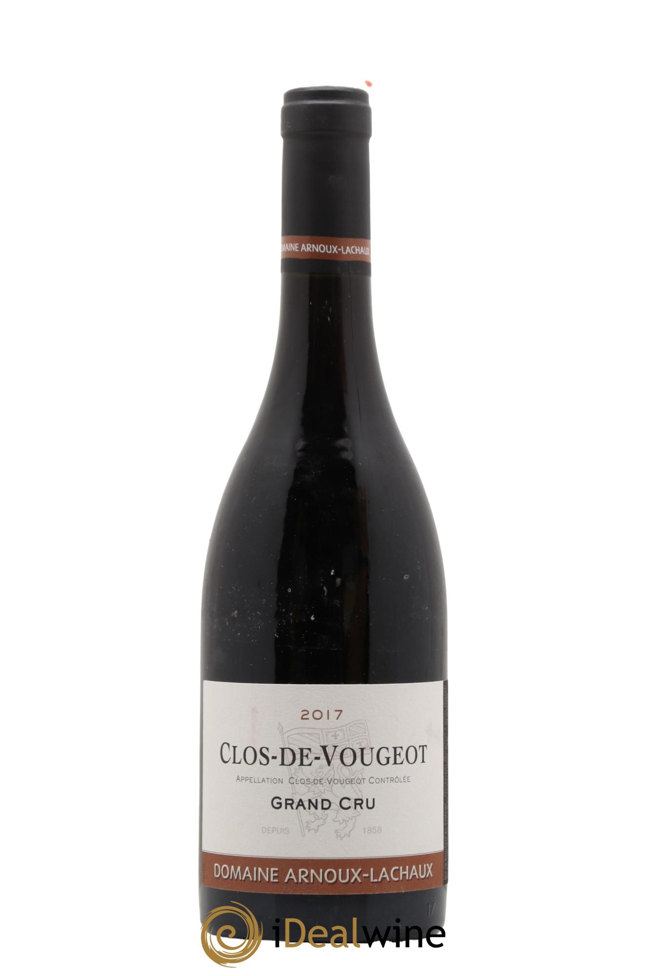 Clos de Vougeot Grand Cru Arnoux-Lachaux (Domaine) 2017 - Lot de 1 bouteille - 0