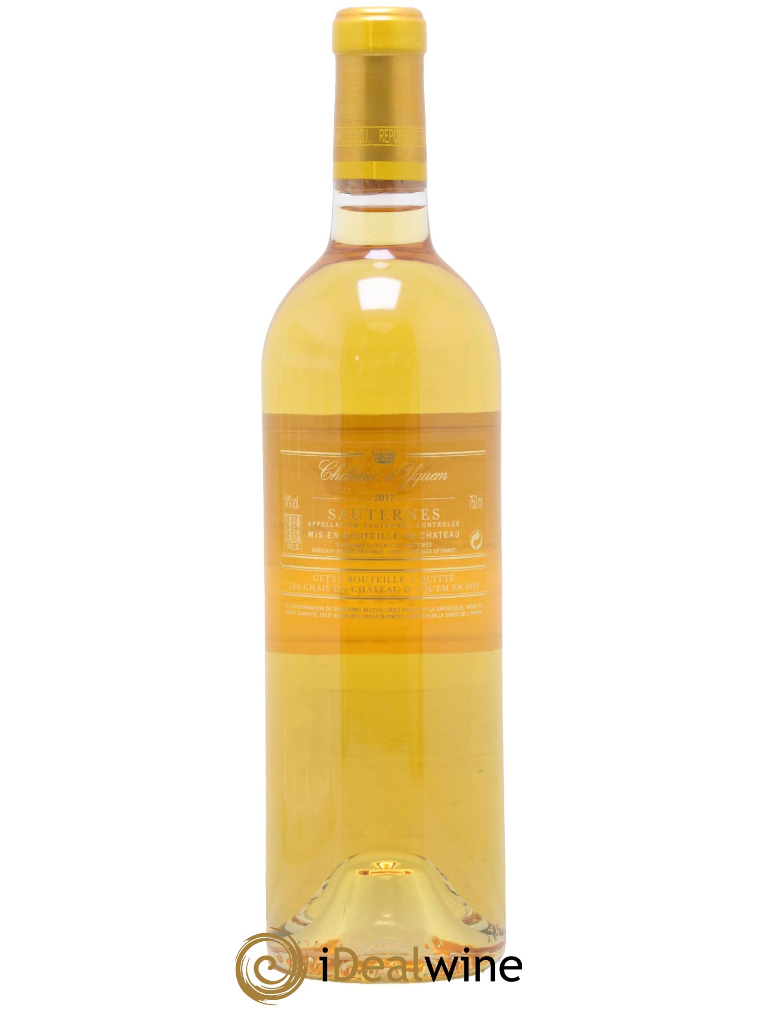 Château d' Yquem 1er Cru Classé Supérieur 2017 - Lotto di 1 bottiglia - 1