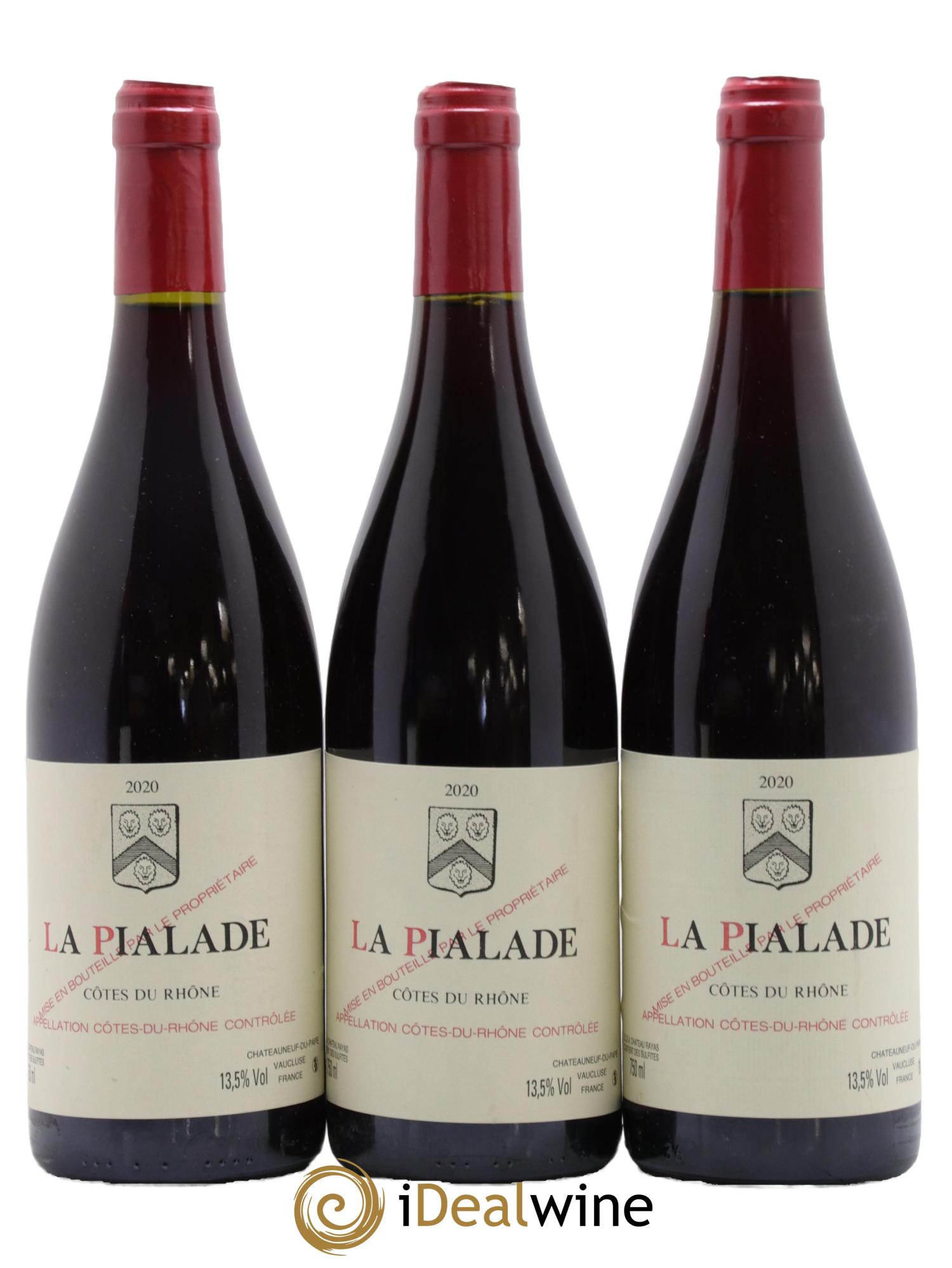 Côtes-du-Rhône La Pialade Emmanuel Reynaud 2020 - Lotto di 3 bottiglie - 0