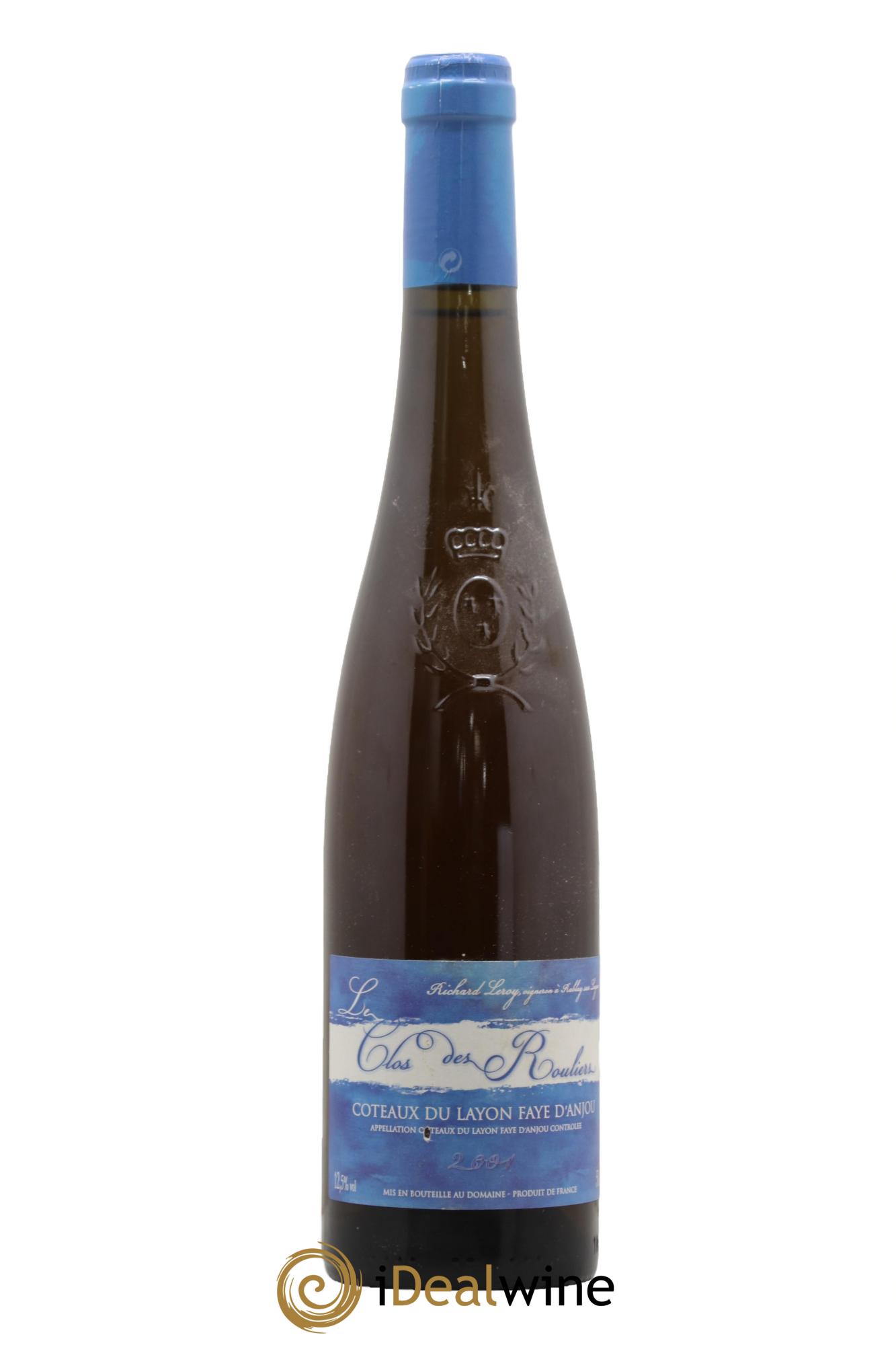 Coteaux du Layon Faye d'Anjou Clos des Rouliers Richard Leroy 2001 - Lot de 1 format 50cl - 0