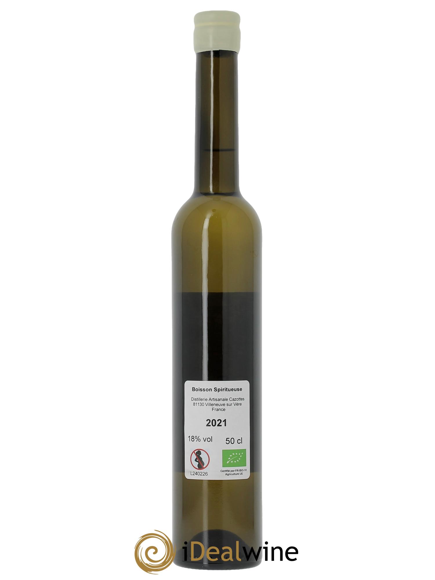 Liqueur Coing Sauvage Distillerie Cazottes 2021 - Lot de 1 bouteille - 1