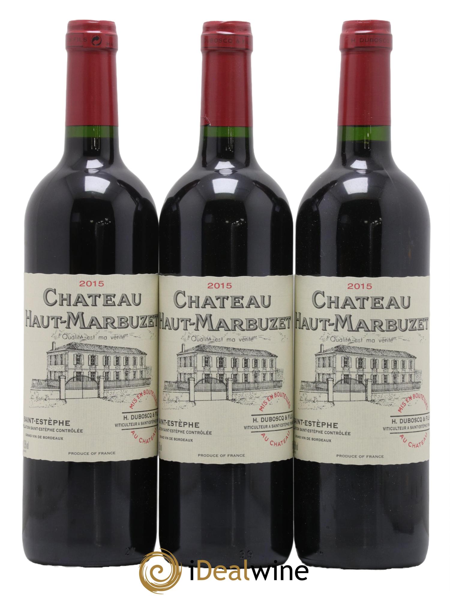 Château Haut Marbuzet 2015 - Lot de 6 bouteilles - 2