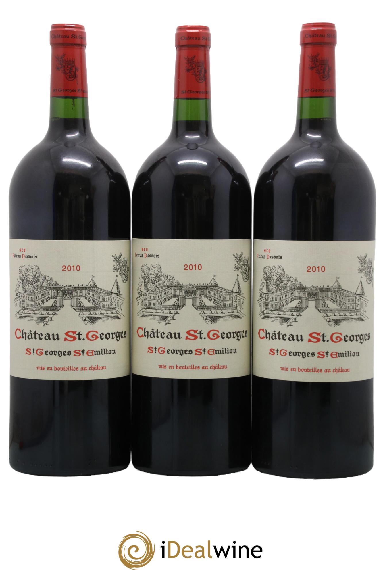 Château Saint-Georges 2010 - Lot de 3 magnums - 0