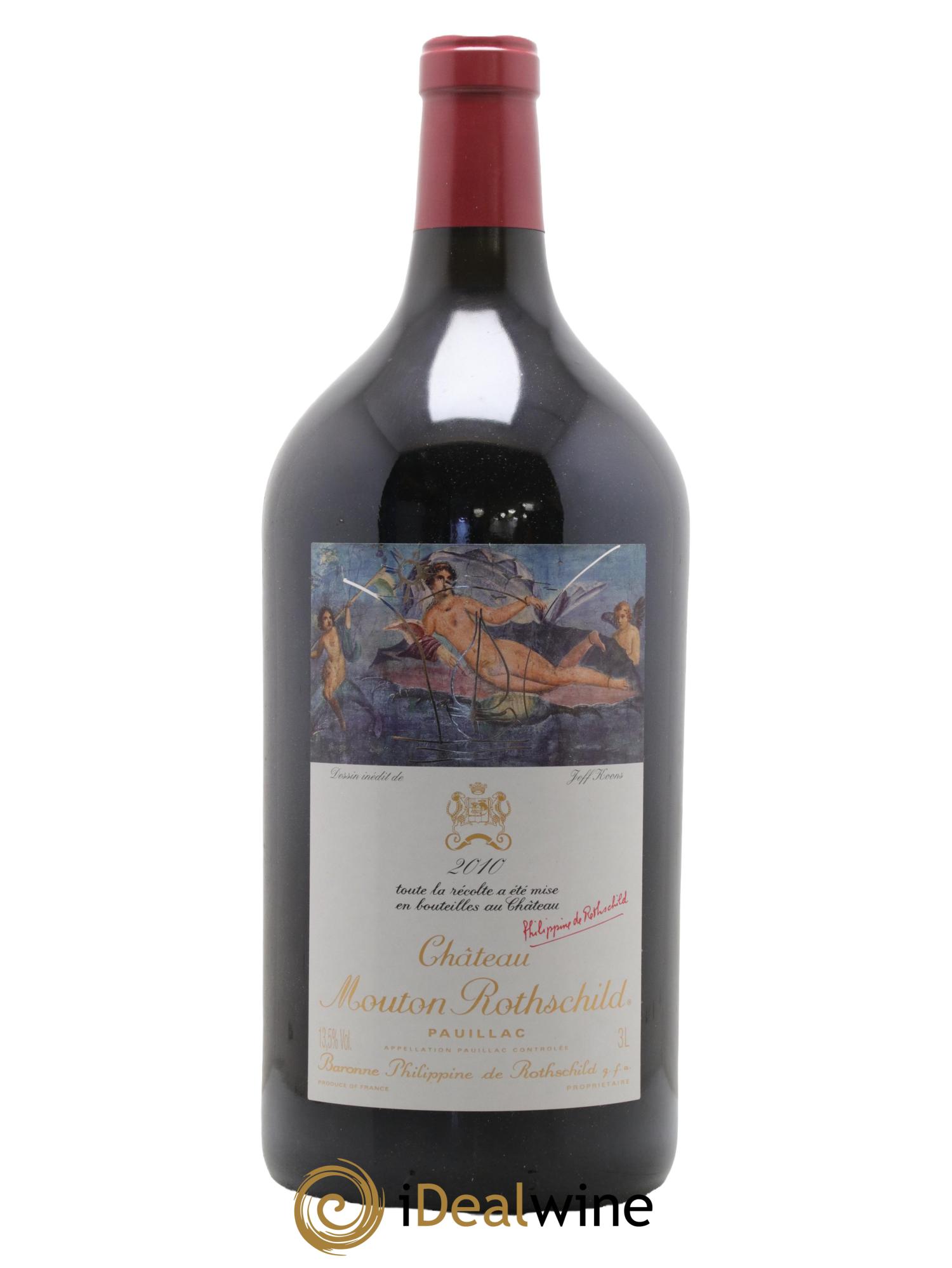 Château Mouton Rothschild 1er Grand Cru Classé 2010 - Lot de 1 double magnum - 0