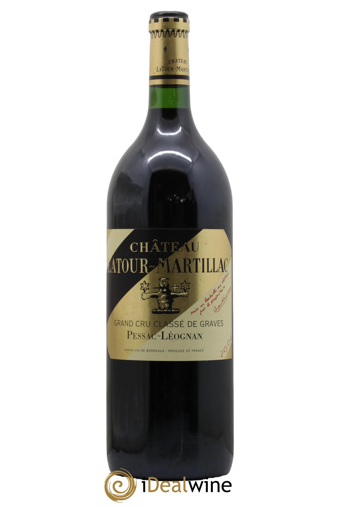 Château Latour-Martillac Cru Classé de Graves 2006 - Lot de 1 magnum - 0