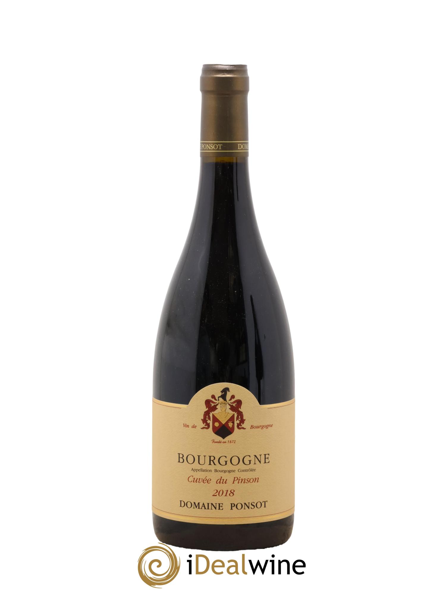 Bourgogne Cuvée du Pinson Ponsot (Domaine) 2018 - Lot of 1 bottle - 0