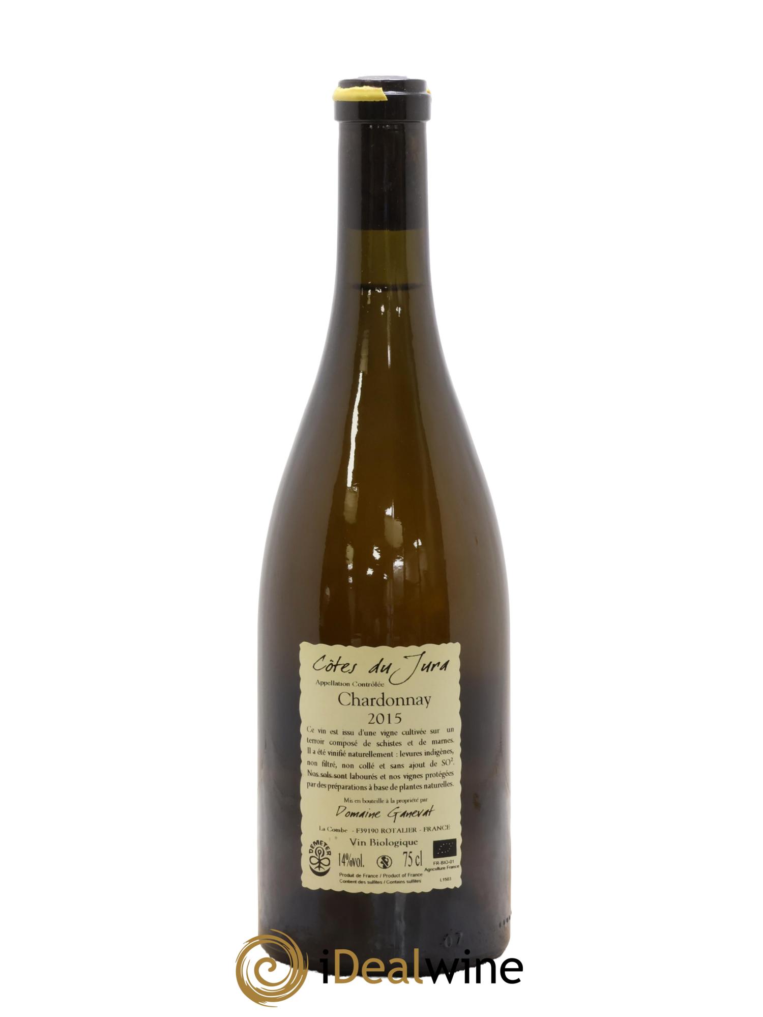 Côtes du Jura Grusse en Billat Jean-François Ganevat (Domaine) 2015 - Lot de 1 bouteille - 1