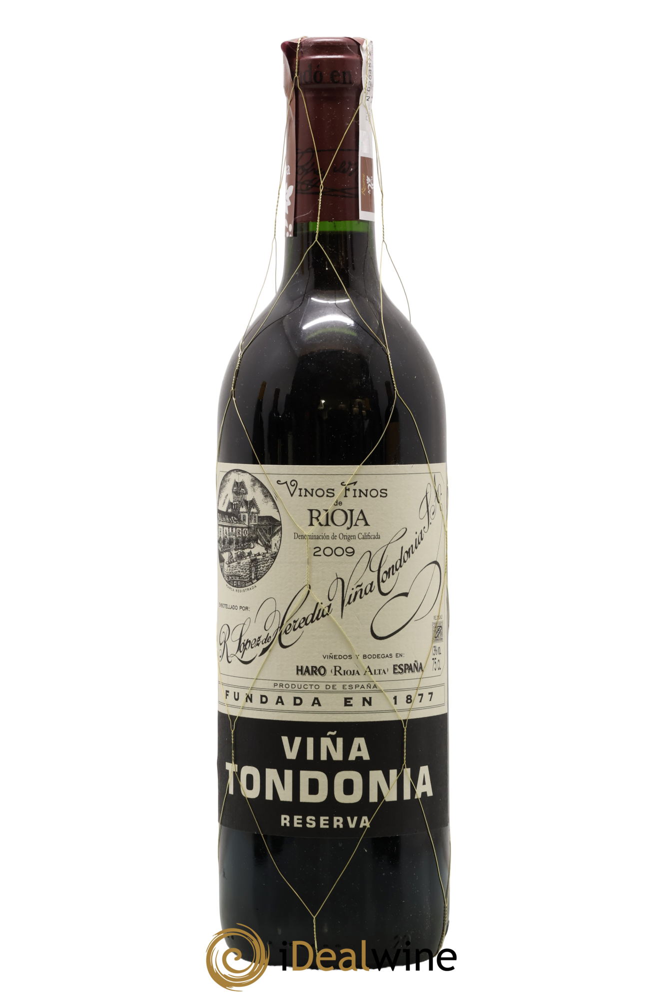 Rioja DOCA Reserva Vina Tondonia R. Lopez de Heredia 2009 - Lotto di 1 bottiglia - 0