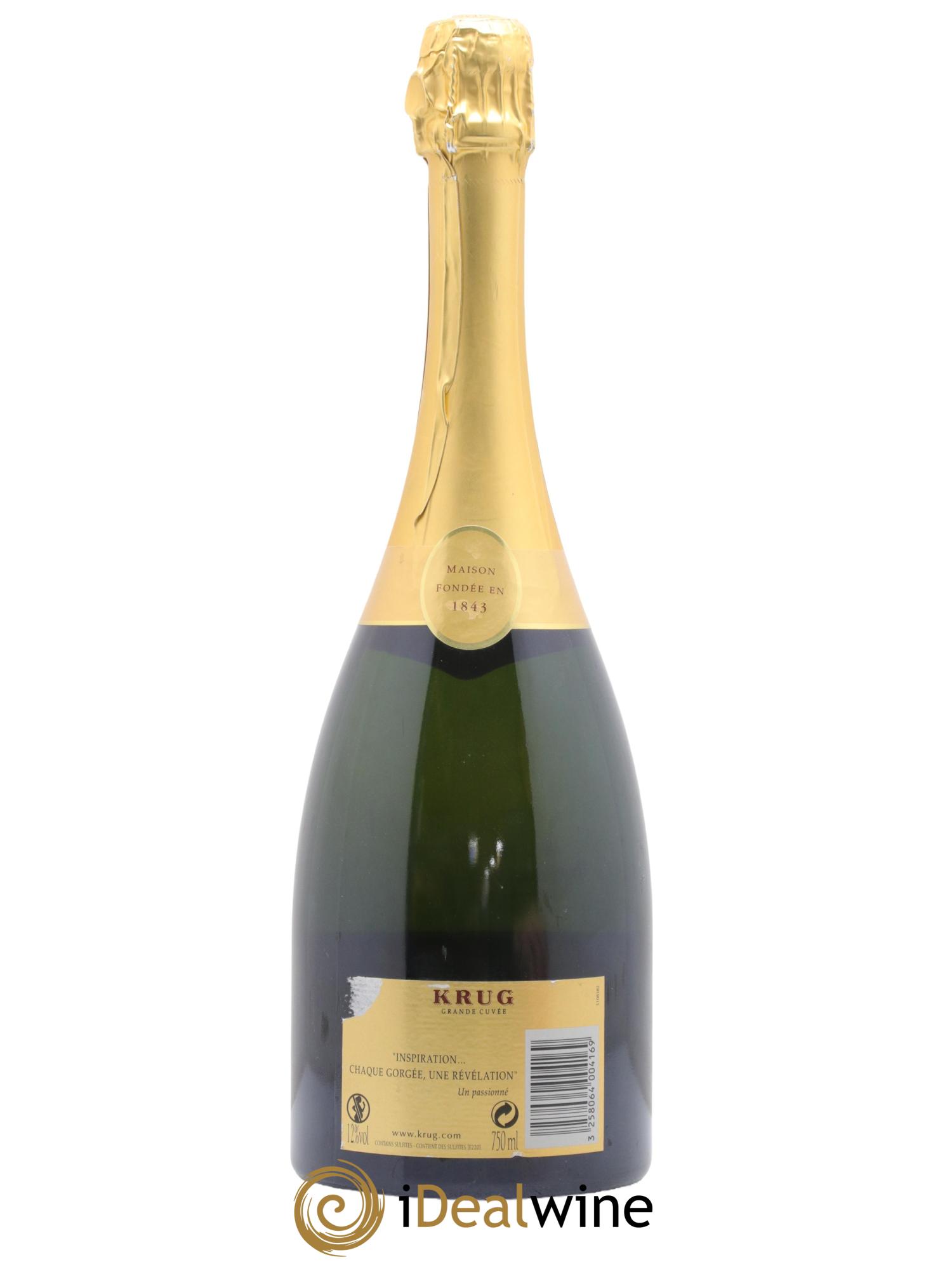 Grande Cuvée Brut Krug - Lot de 1 bouteille - 1