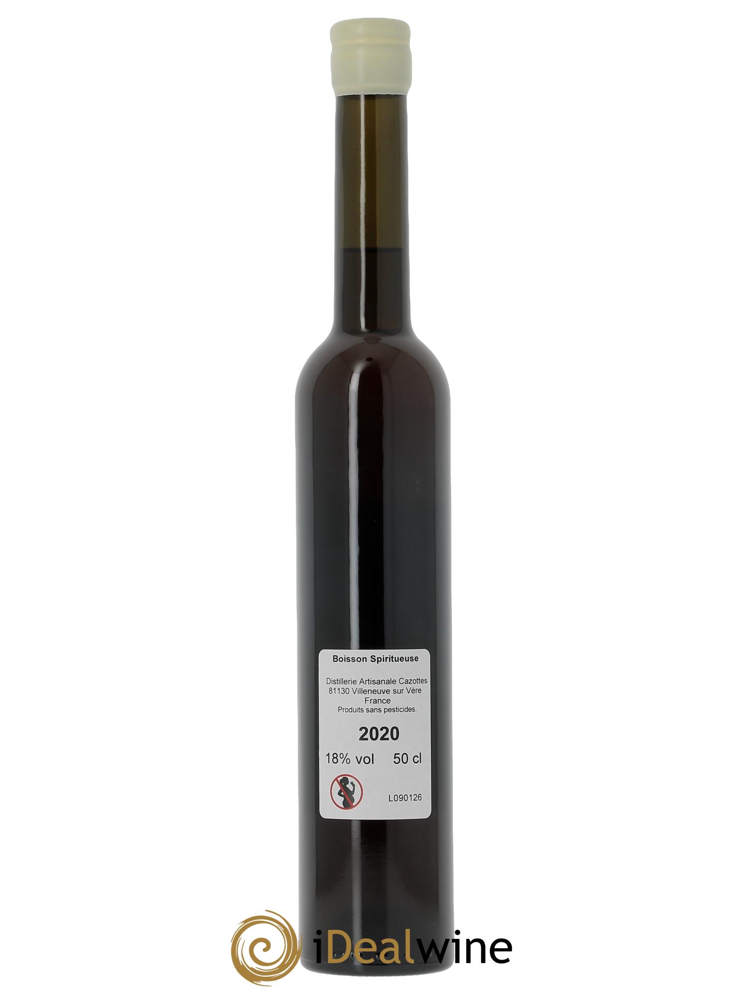 Liqueur Myrtilles Sauvages Distillerie Cazottes 2020 - Posten von 1 Flasche - 1
