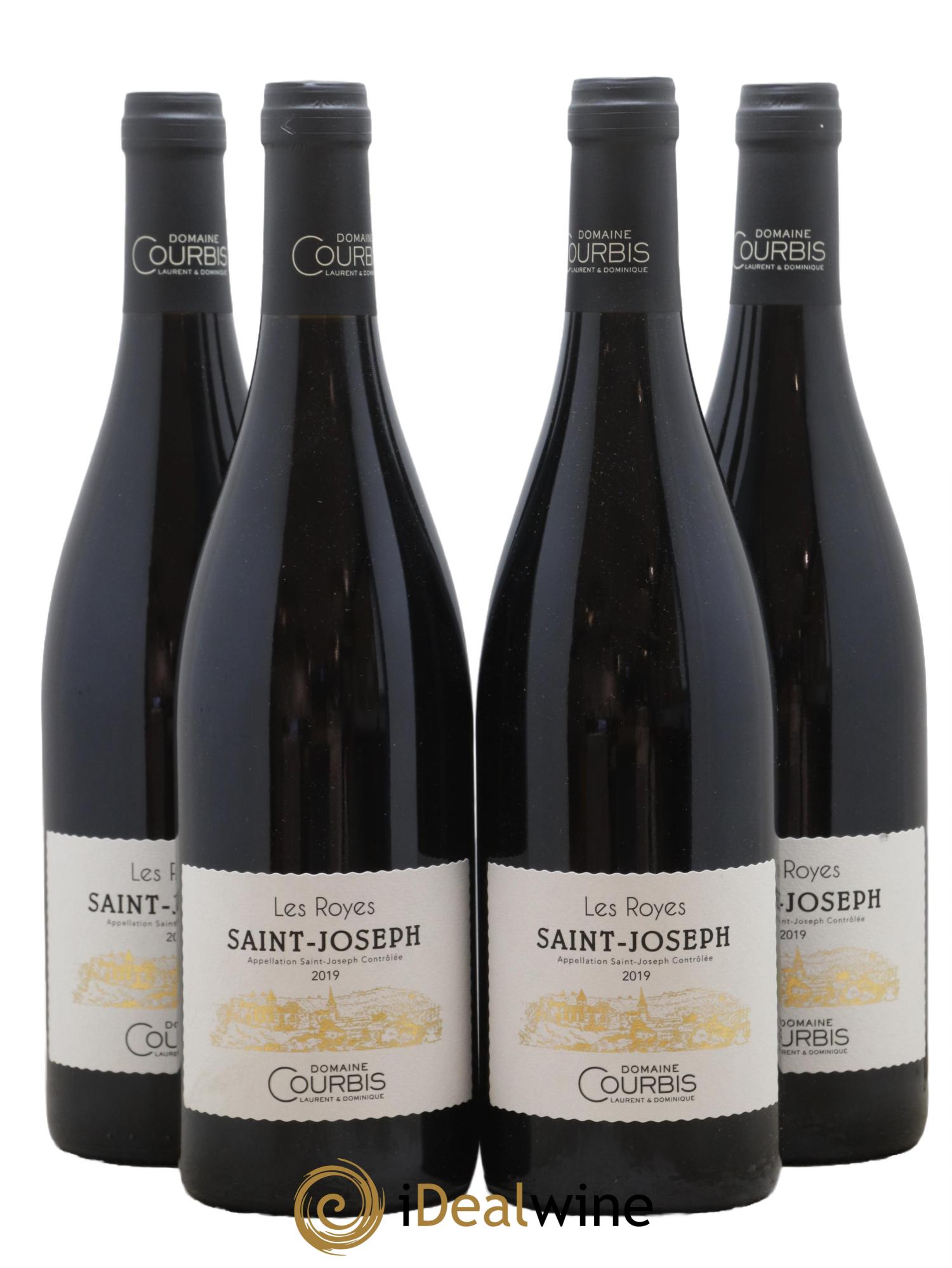 Saint-Joseph Les Royes Domaine Courbis 2019 - Lot de 4 bouteilles - 0