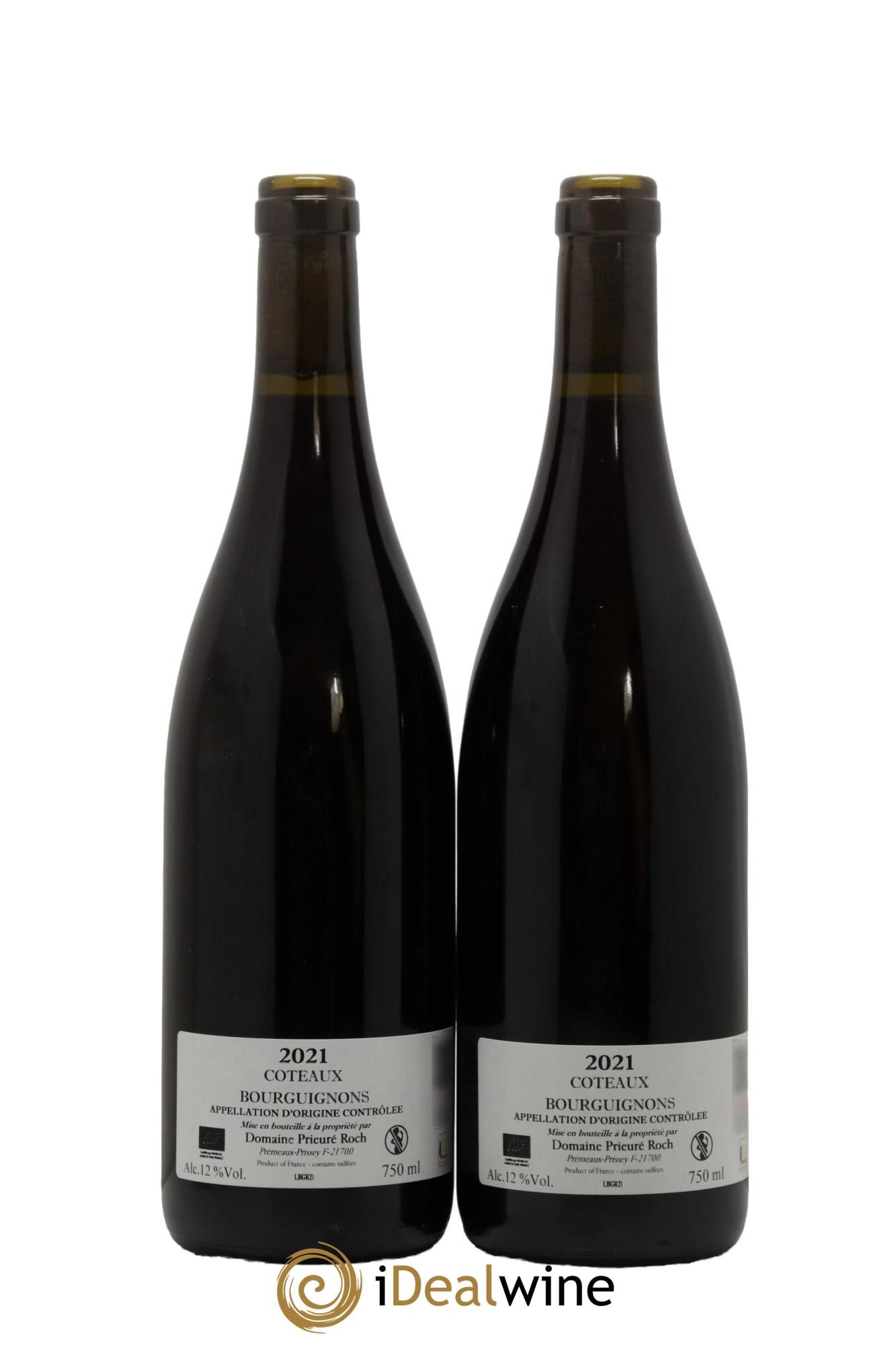 Coteaux Bourguignons Prieuré Roch 2021 - Lot de 2 bouteilles - 1