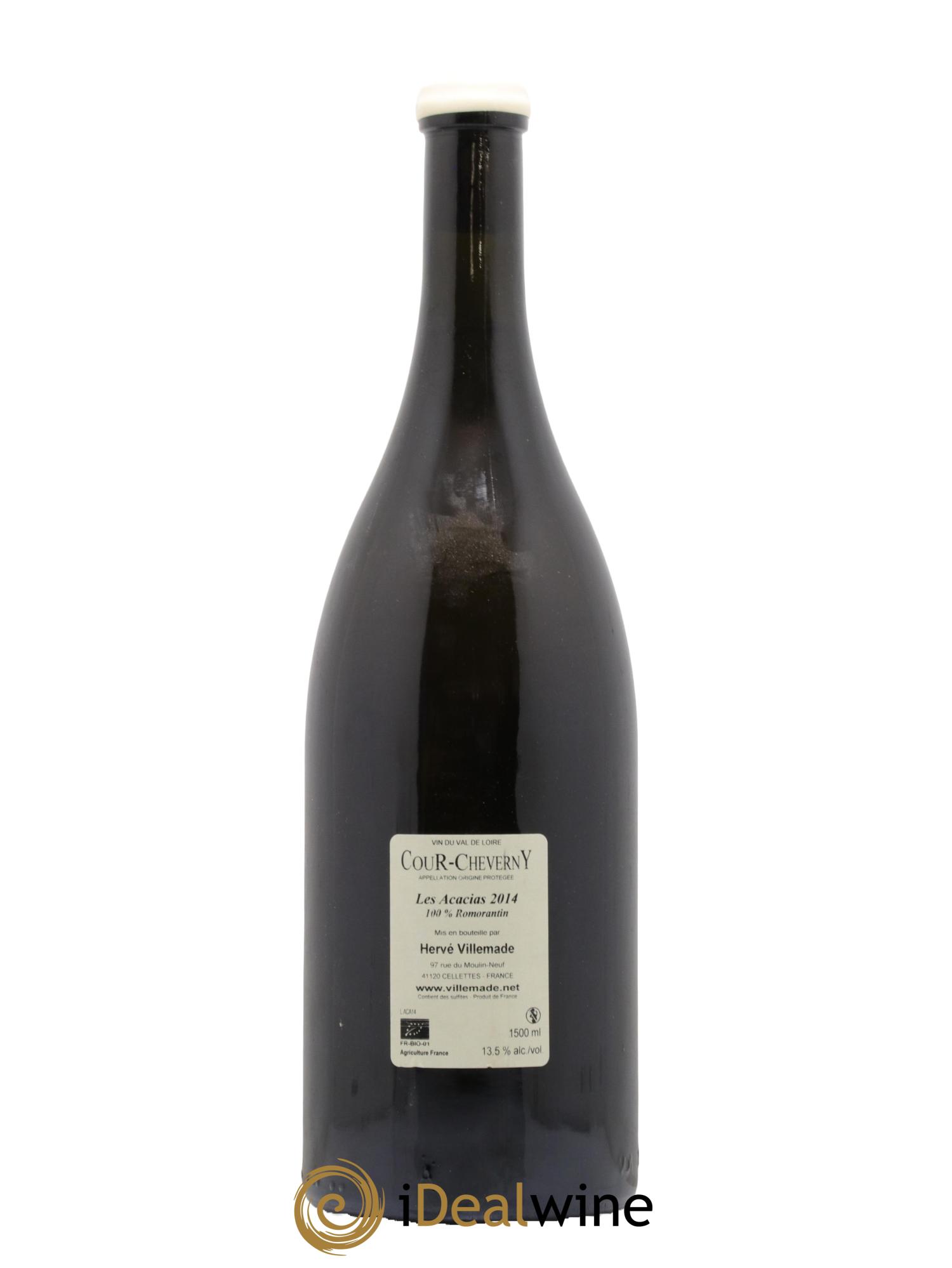Cour-Cheverny Les Acacias Herve Villemade 2014 - Lot de 1 magnum - 1