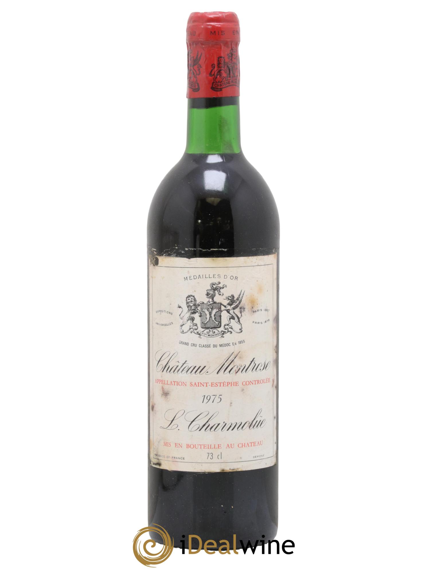 Château Montrose 2ème Grand Cru Classé 1975 - Lot de 1 bouteille - 0