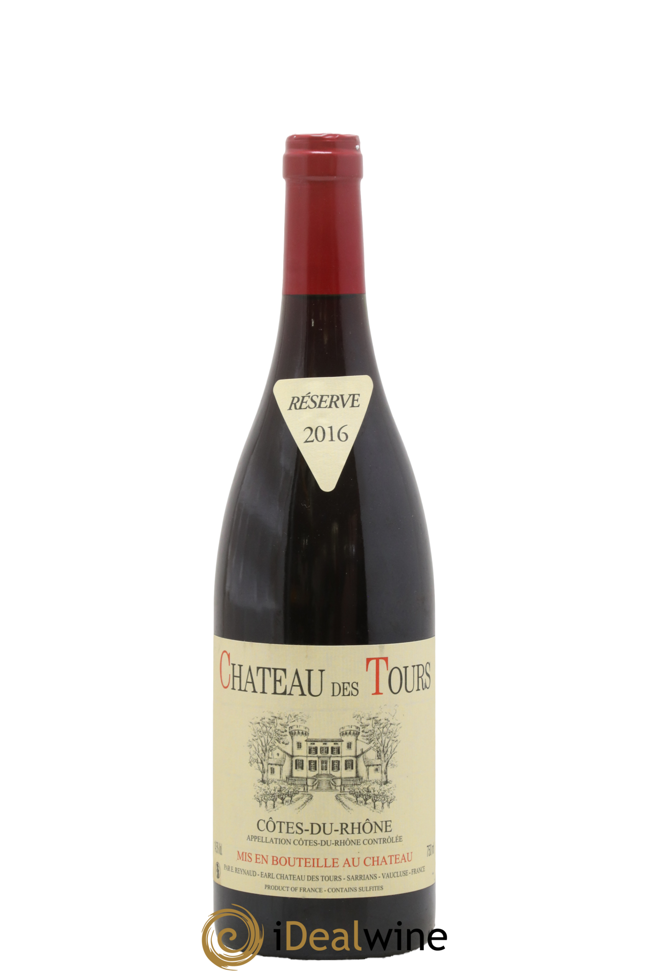 Côtes-du-Rhône Château des Tours Emmanuel Reynaud 2016 - Lot of 1 bottle - 0