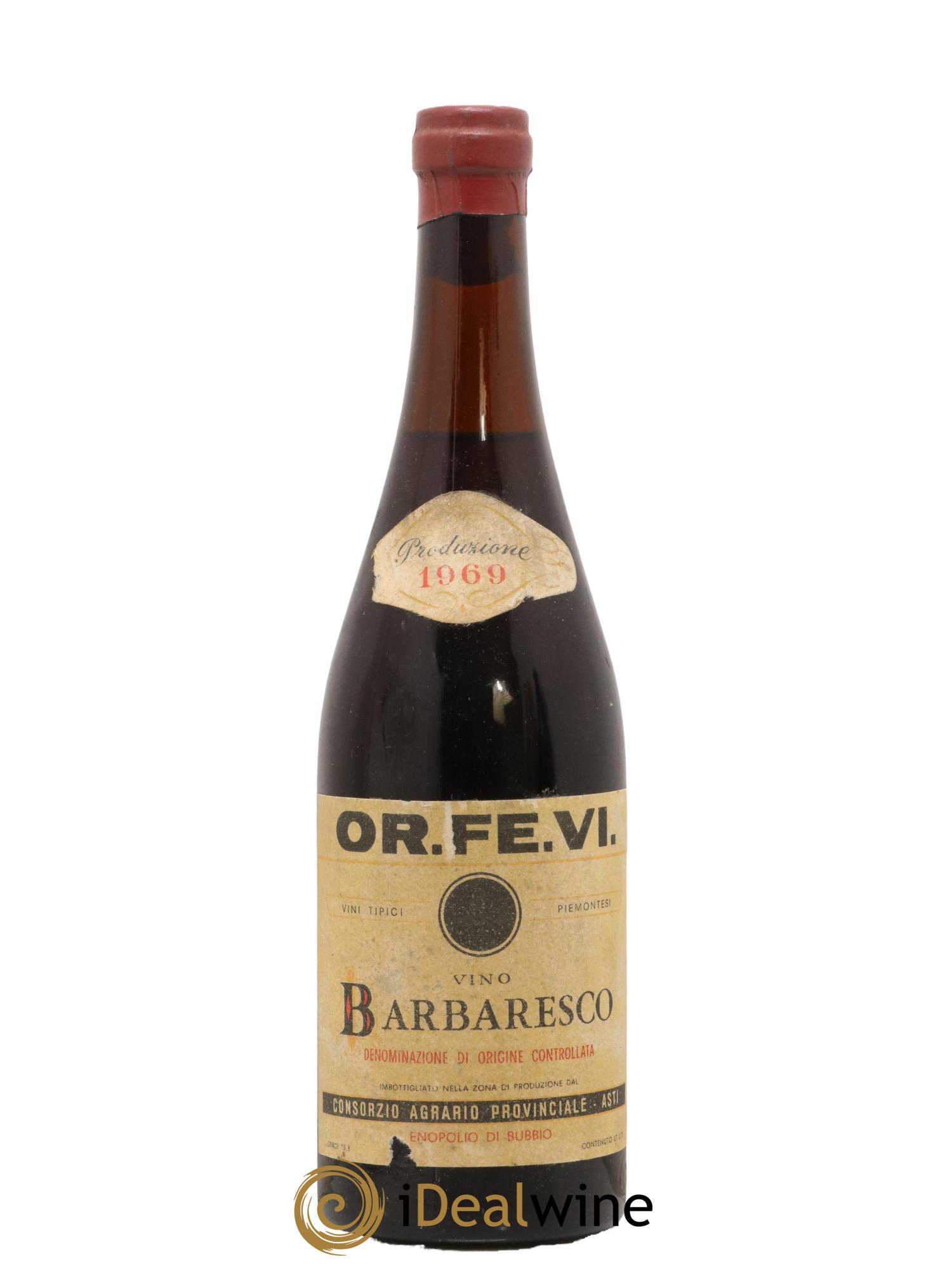 Barbaresco DOCG Enopolio di Bubbio 1969 - Lotto di 1 bottiglia - 0