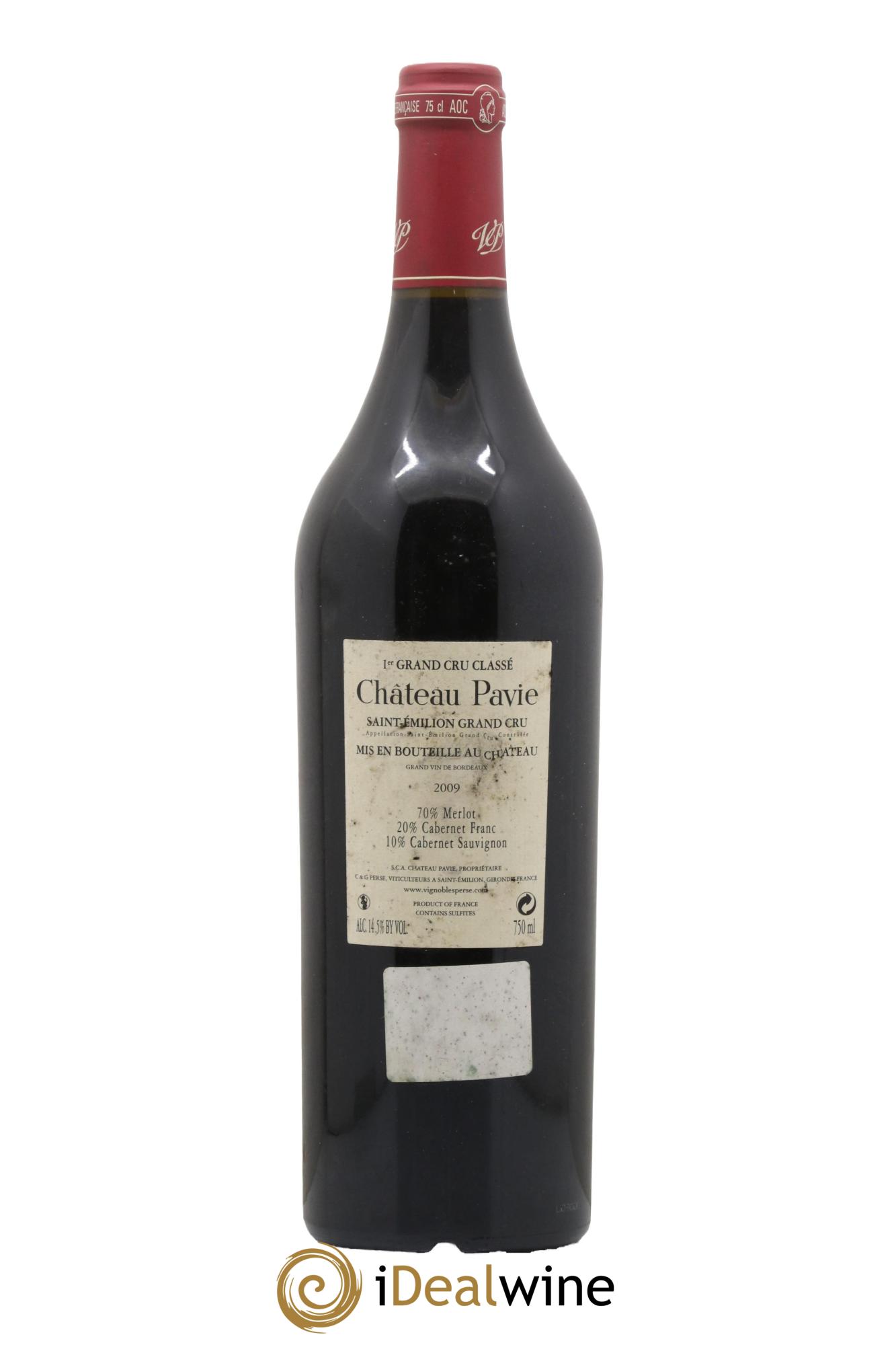 Château Pavie 1er Grand Cru Classé A 2009 - Lot of 1 bottle - 1