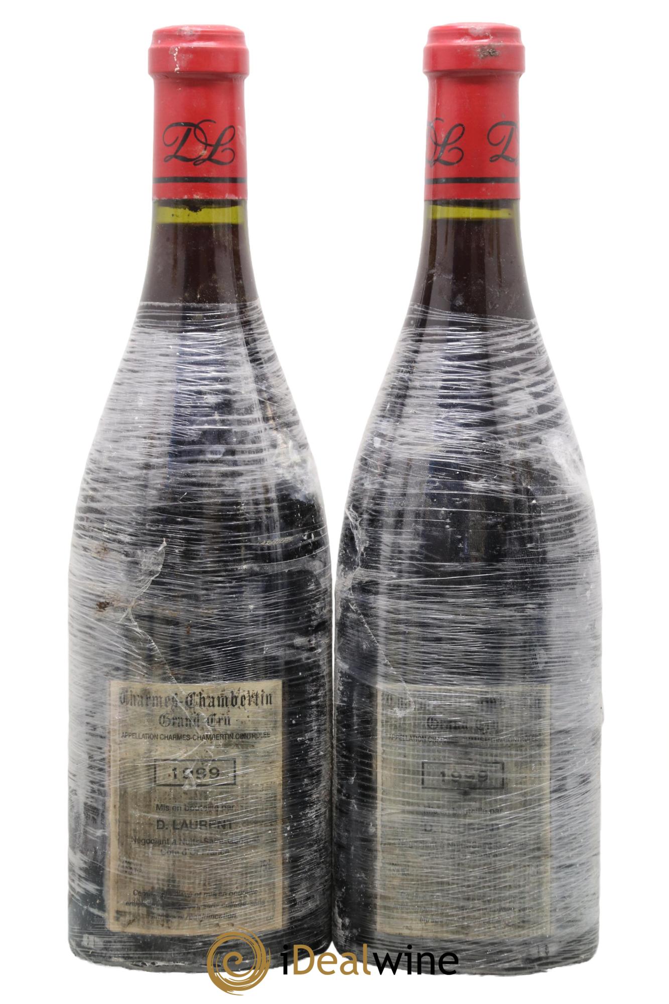 Charmes-Chambertin Grand Cru Dominique Laurent 1999 - Lot de 2 bouteilles - 1