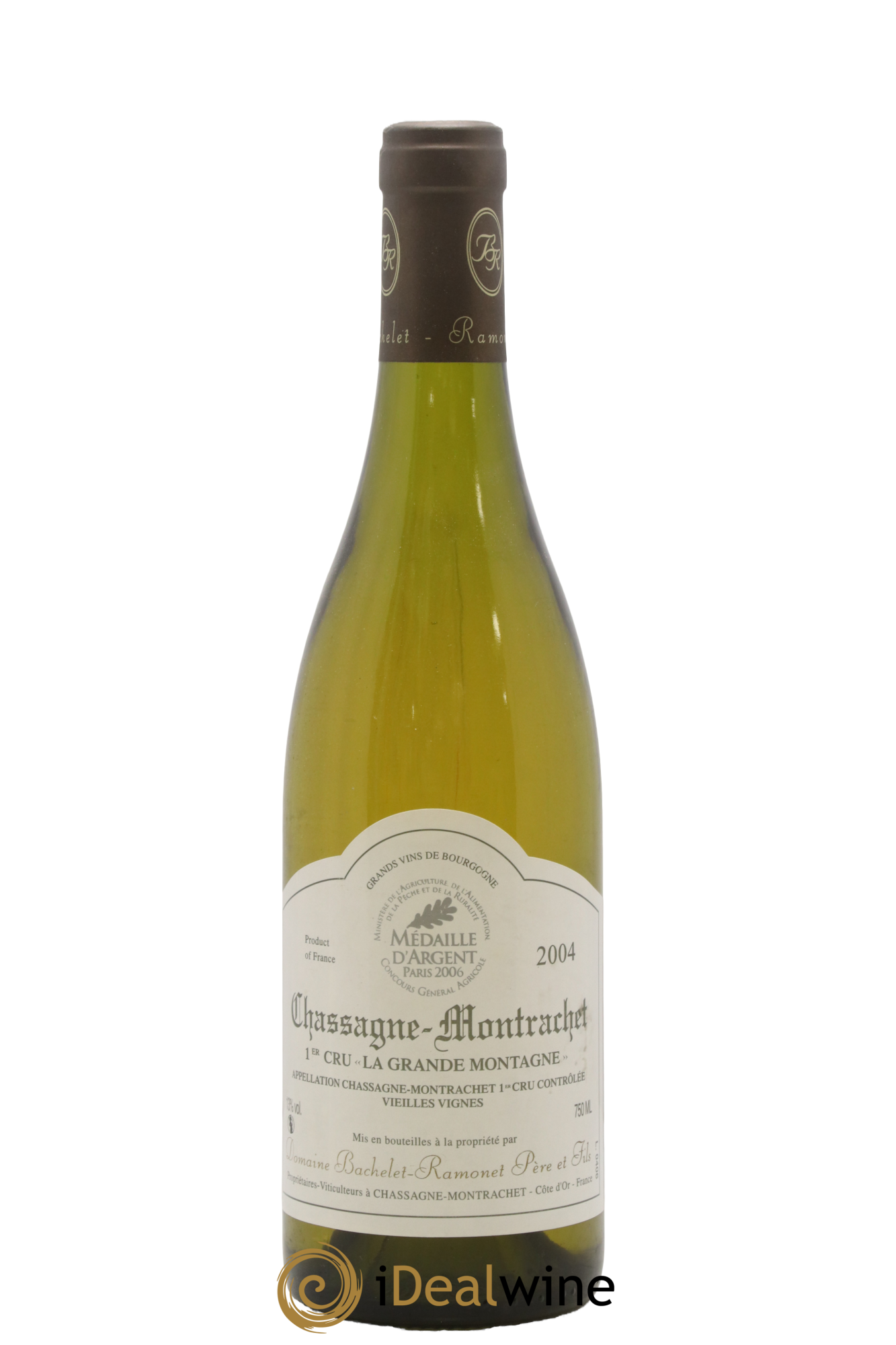 Chassagne-Montrachet 1er Cru La Grande Montagne Vieilles Vignes Bachelet-Ramonet (Domaine) 2004 - Lot of 1 bottle - 0