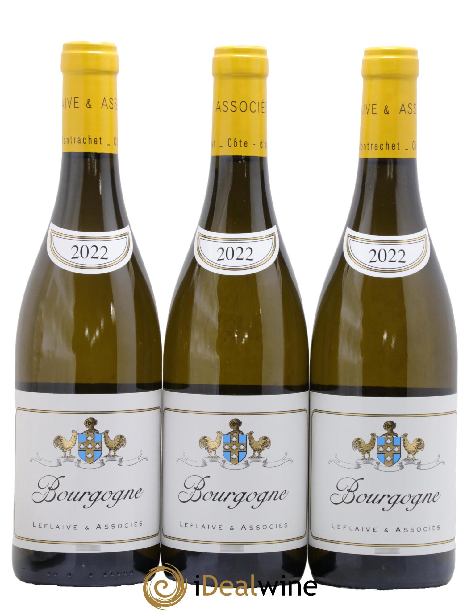 Bourgogne Leflaive & Associés  2022 - Lot of 3 bottles - 0