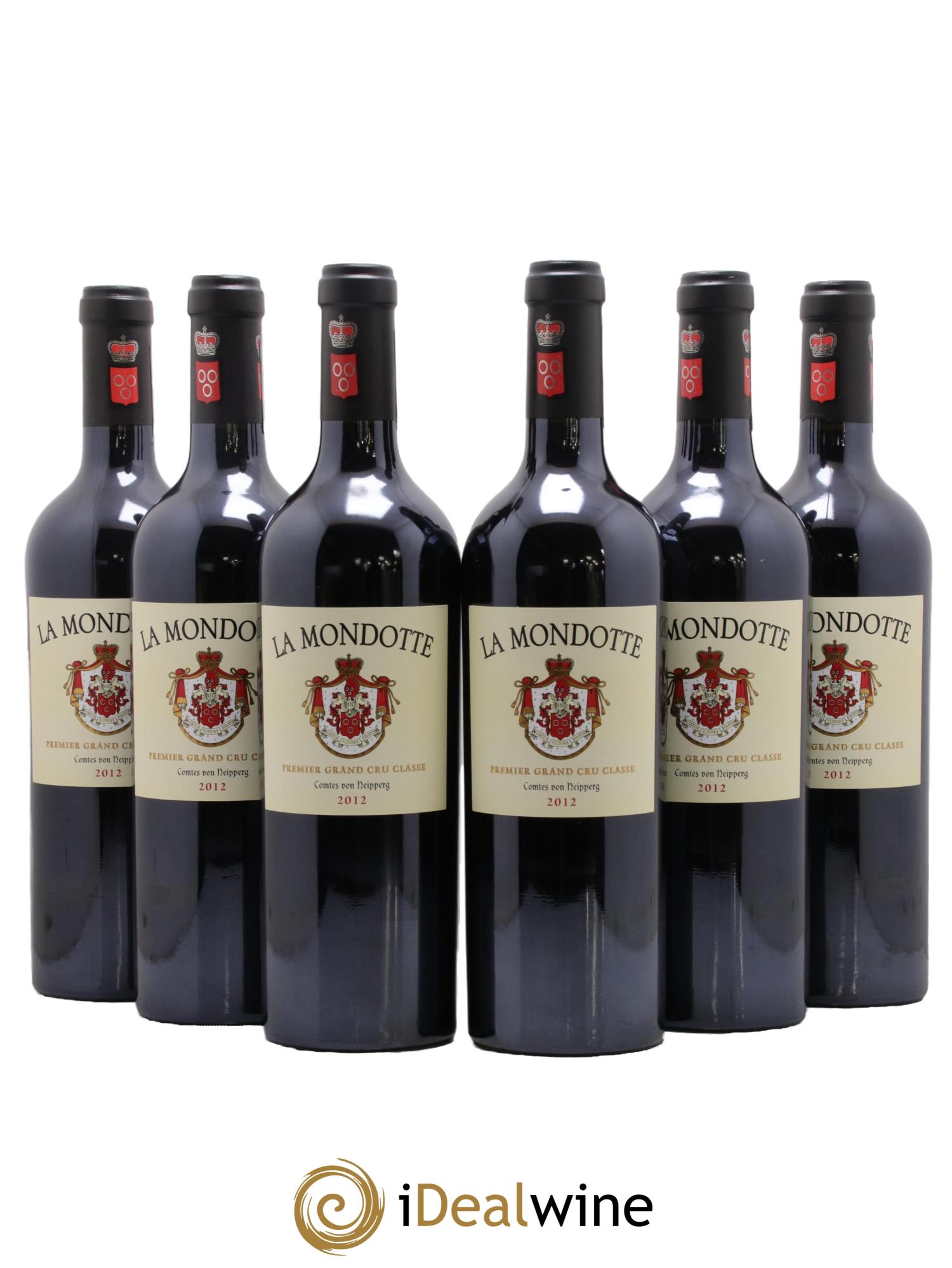 La Mondotte 1er Grand Cru Classé B depuis 2012 2012 - Lot of 6 bottles - 0