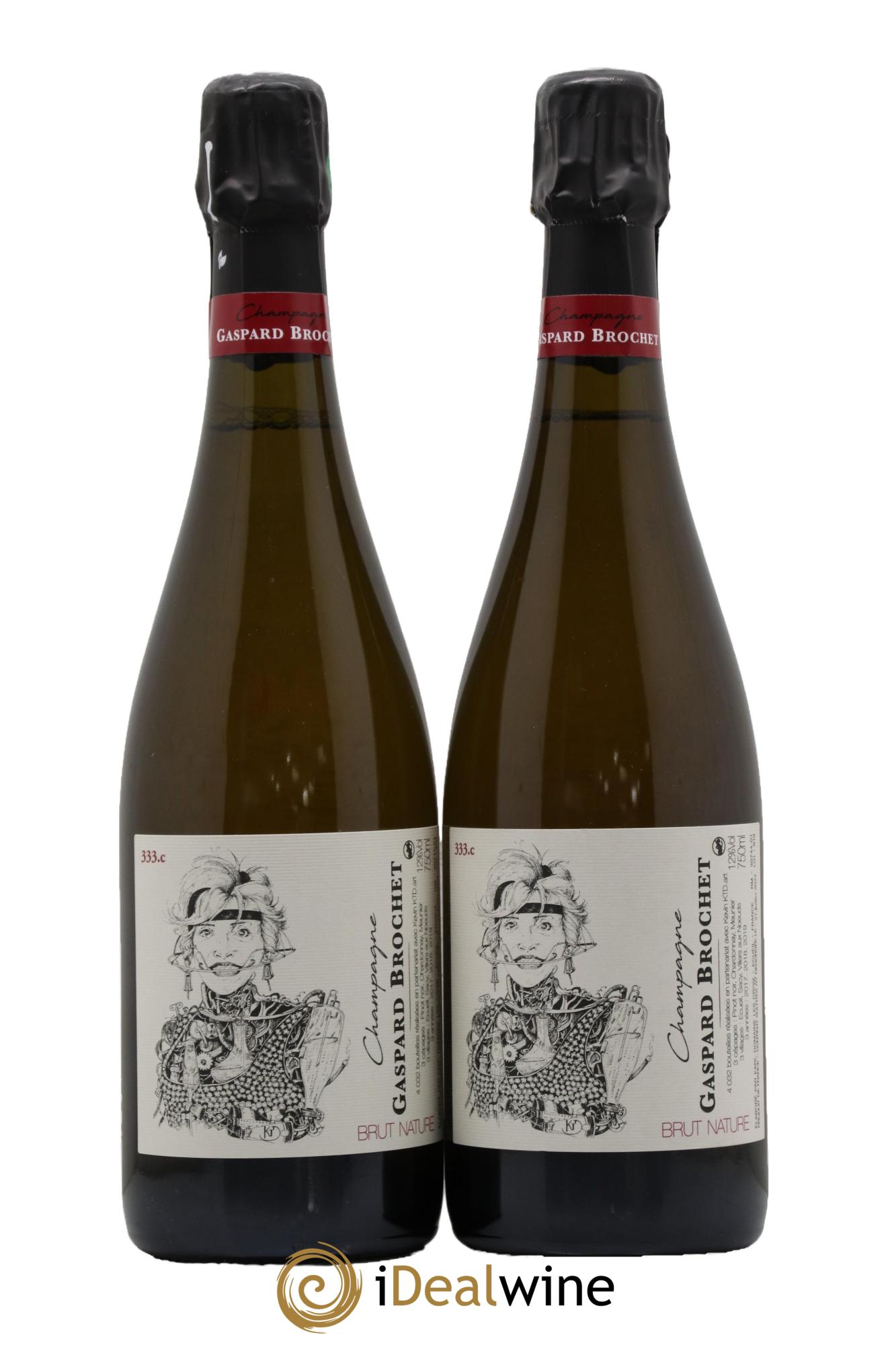 333.c Brut Nature Gaspard Brochet - Lot de 2 bouteilles - 0