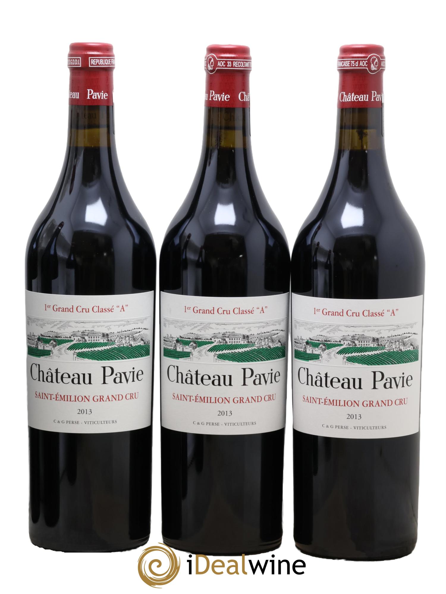 Château Pavie 1er Grand Cru Classé A 2013 - Lot of 6 bottles - 1