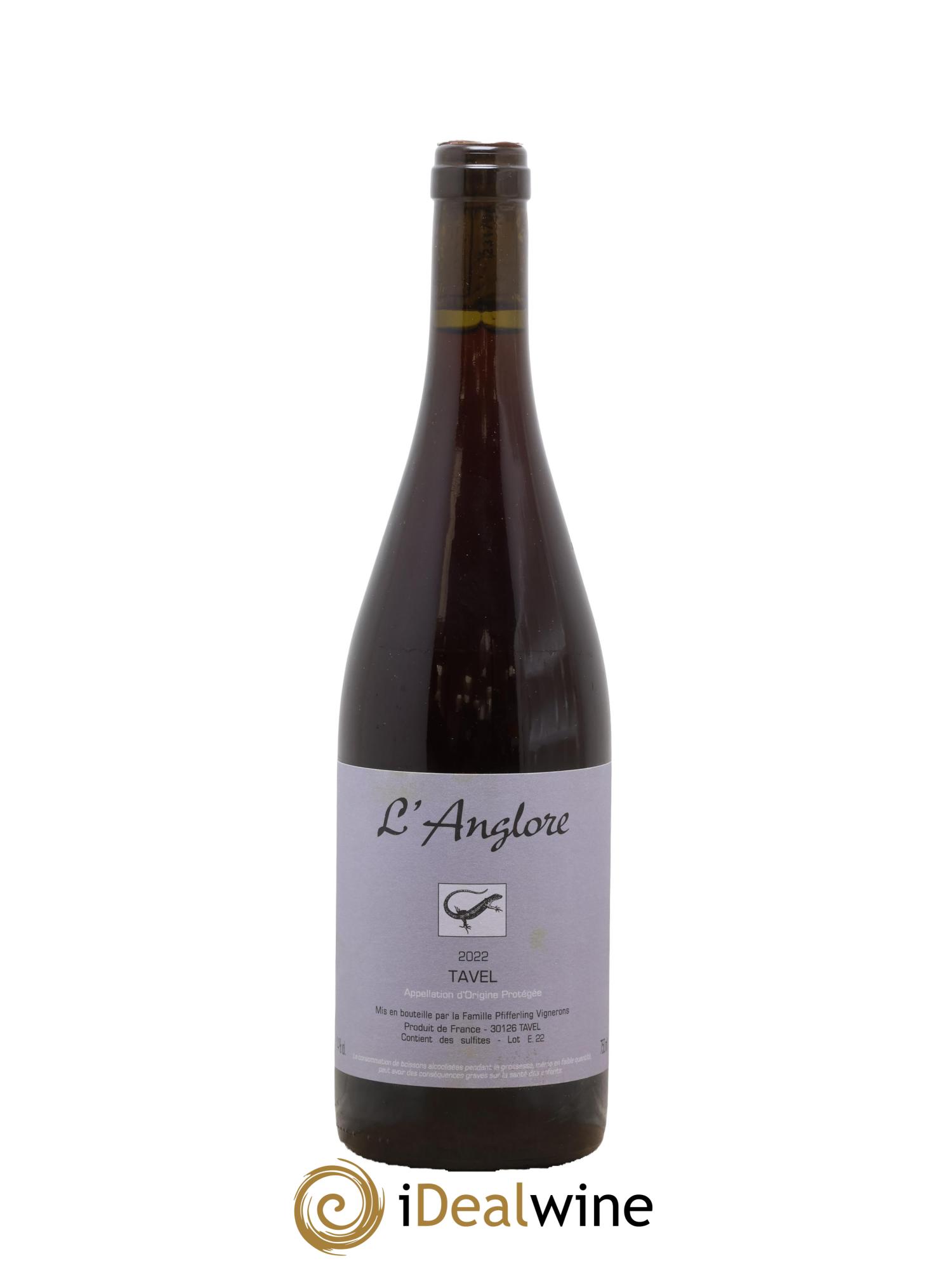 Tavel L'Anglore 2022 - Lot de 1 bouteille - 0