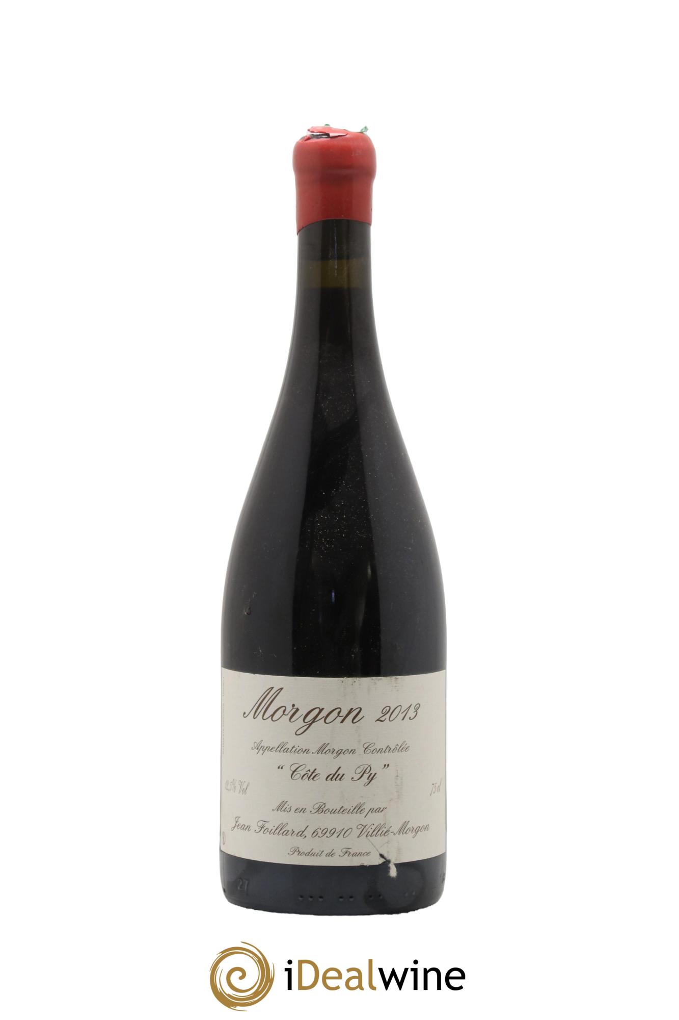 Morgon Côte du Py Jean Foillard 2013 - Lot de 1 bouteille - 0