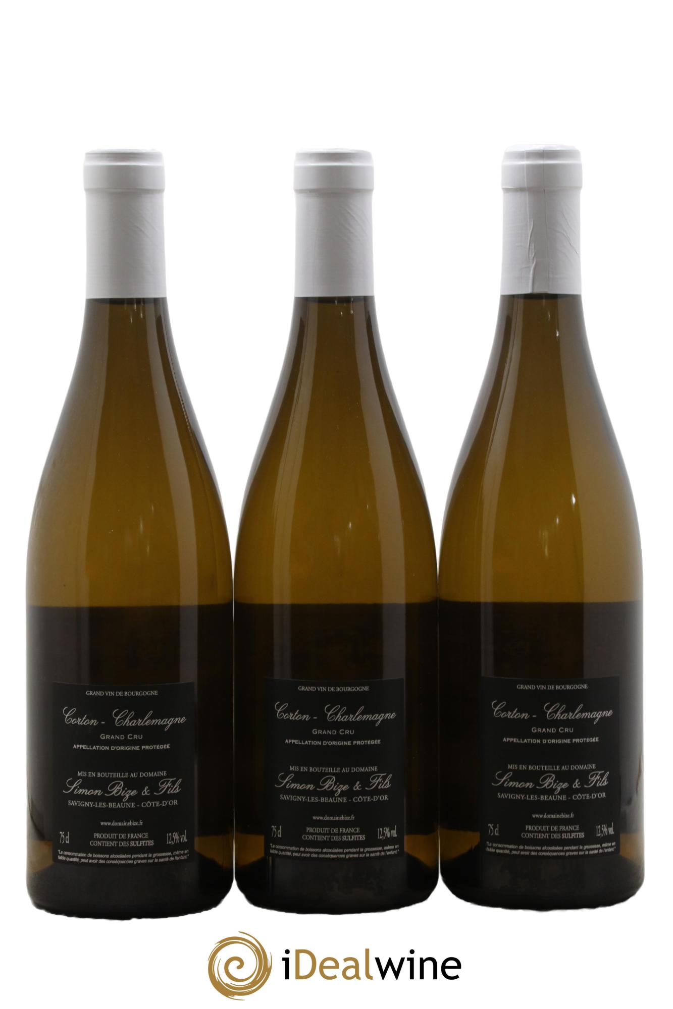 Corton-Charlemagne Grand Cru Simon Bize & Fils 2020 - Posten von 3 Flaschen - 1