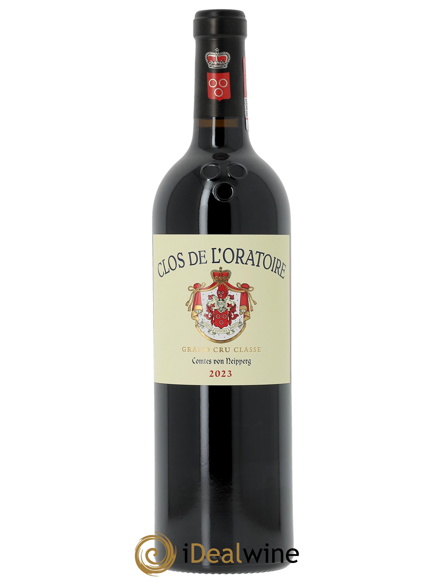 Clos de l'Oratoire Grand Cru Classé (CBO à partir de 6 bts) 2023 - Lot de 1 bouteille - 0