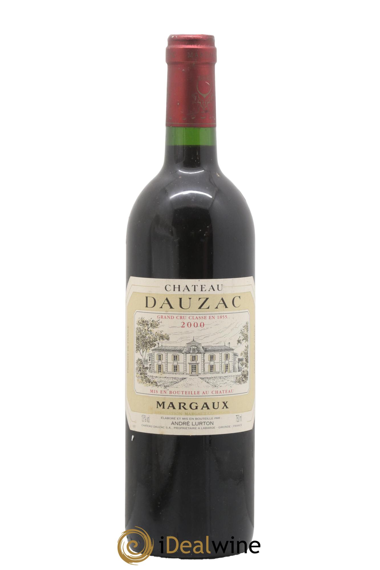 Château Dauzac 5ème Grand Cru Classé 2000 - Lotto di 1 bottiglia - 0