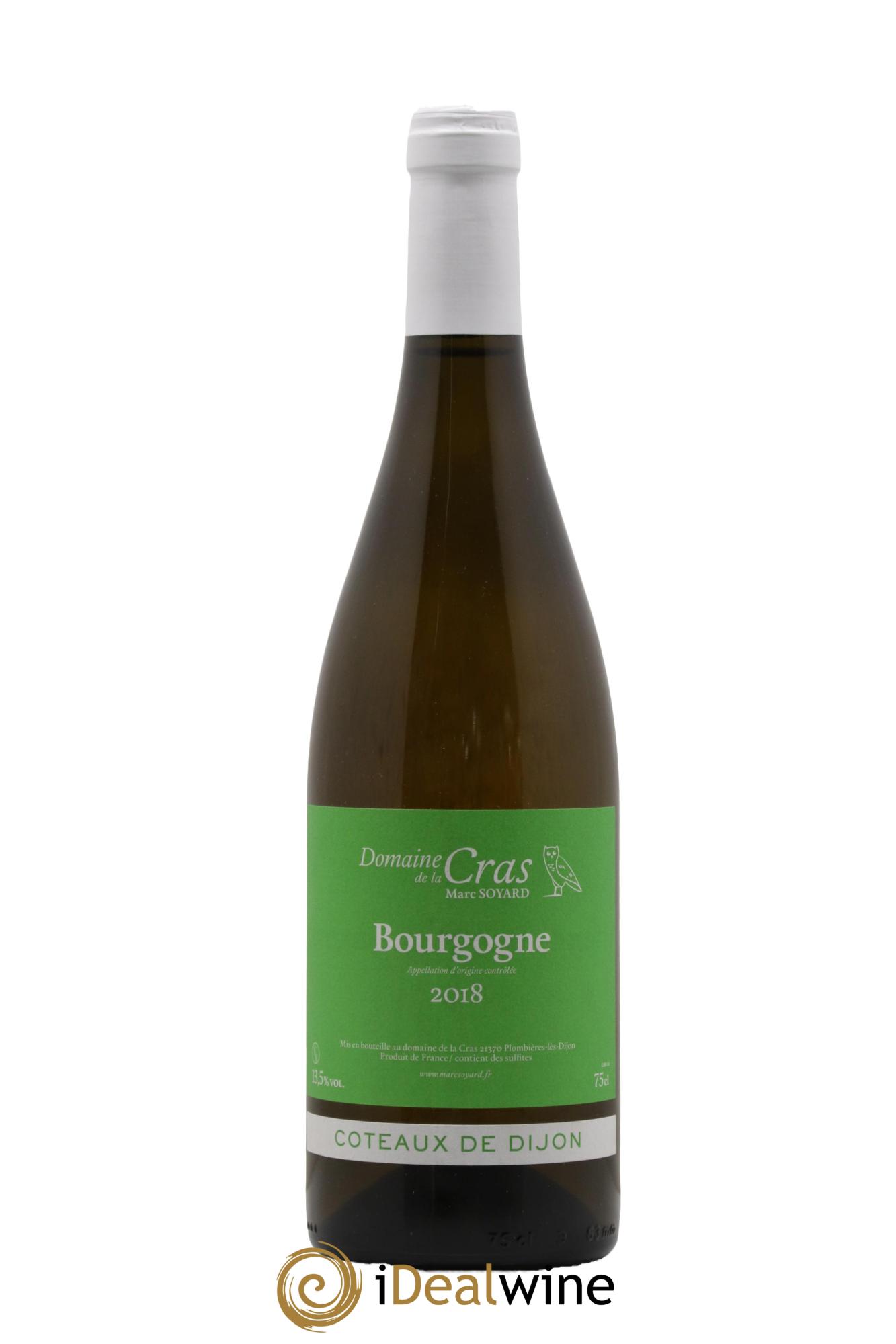 Coteaux de Dijon Domaine de la Cras - Marc Soyard 2018 - Lot de 1 bouteille - 0