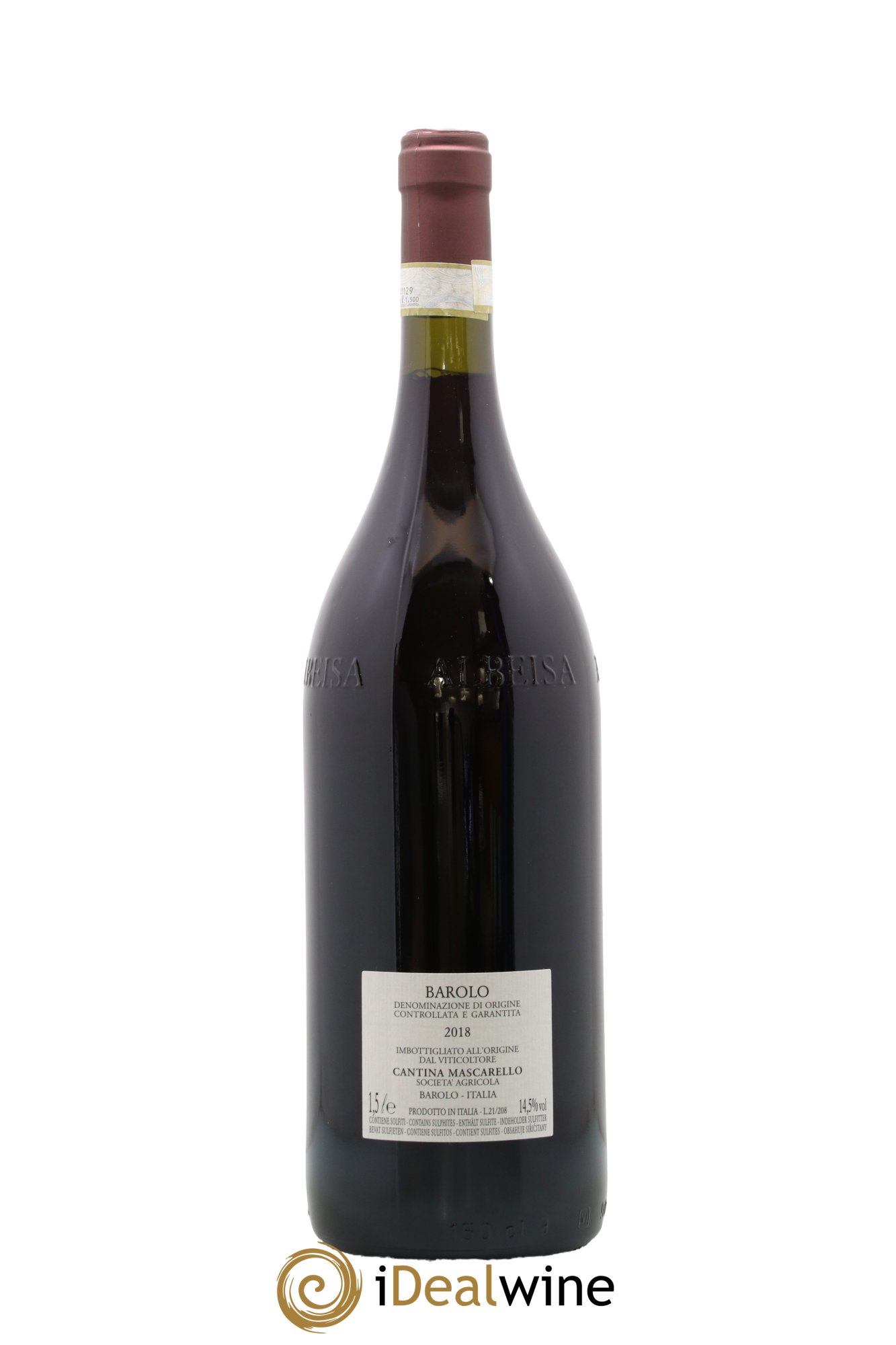 Barolo DOCG Bartolo Mascarello 2018 - Lot de 1 magnum - 2