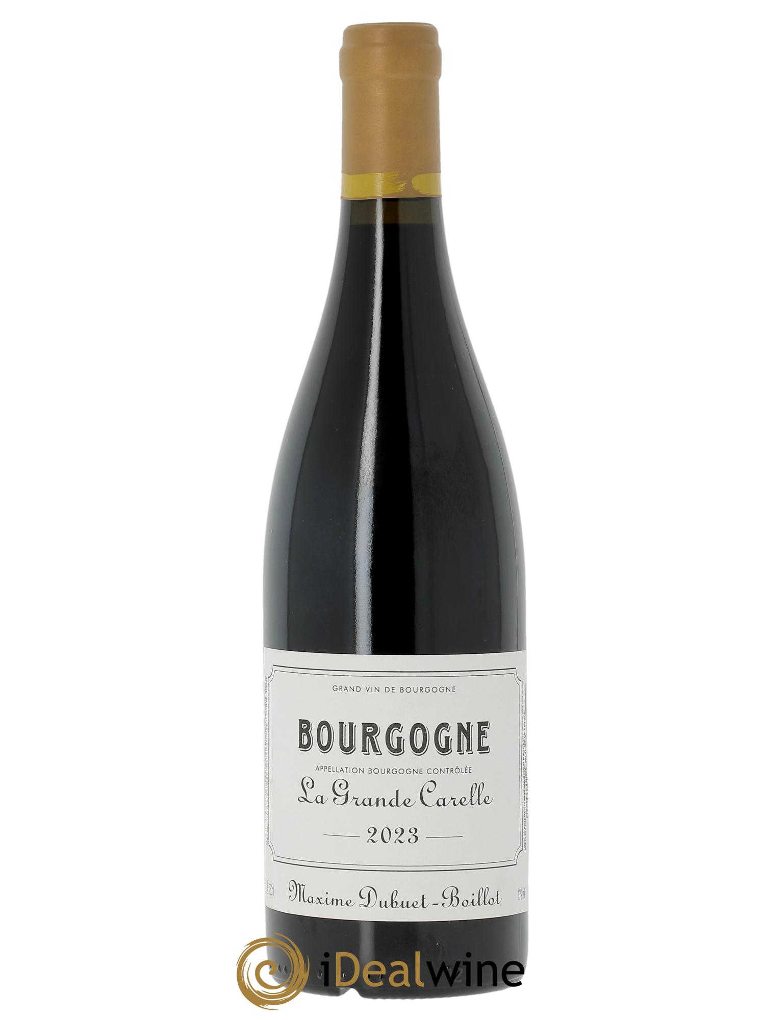 Bourgogne La Grande Carelle Maxime Dubuet Boillot  2023 - Lot of 1 bottle - 0