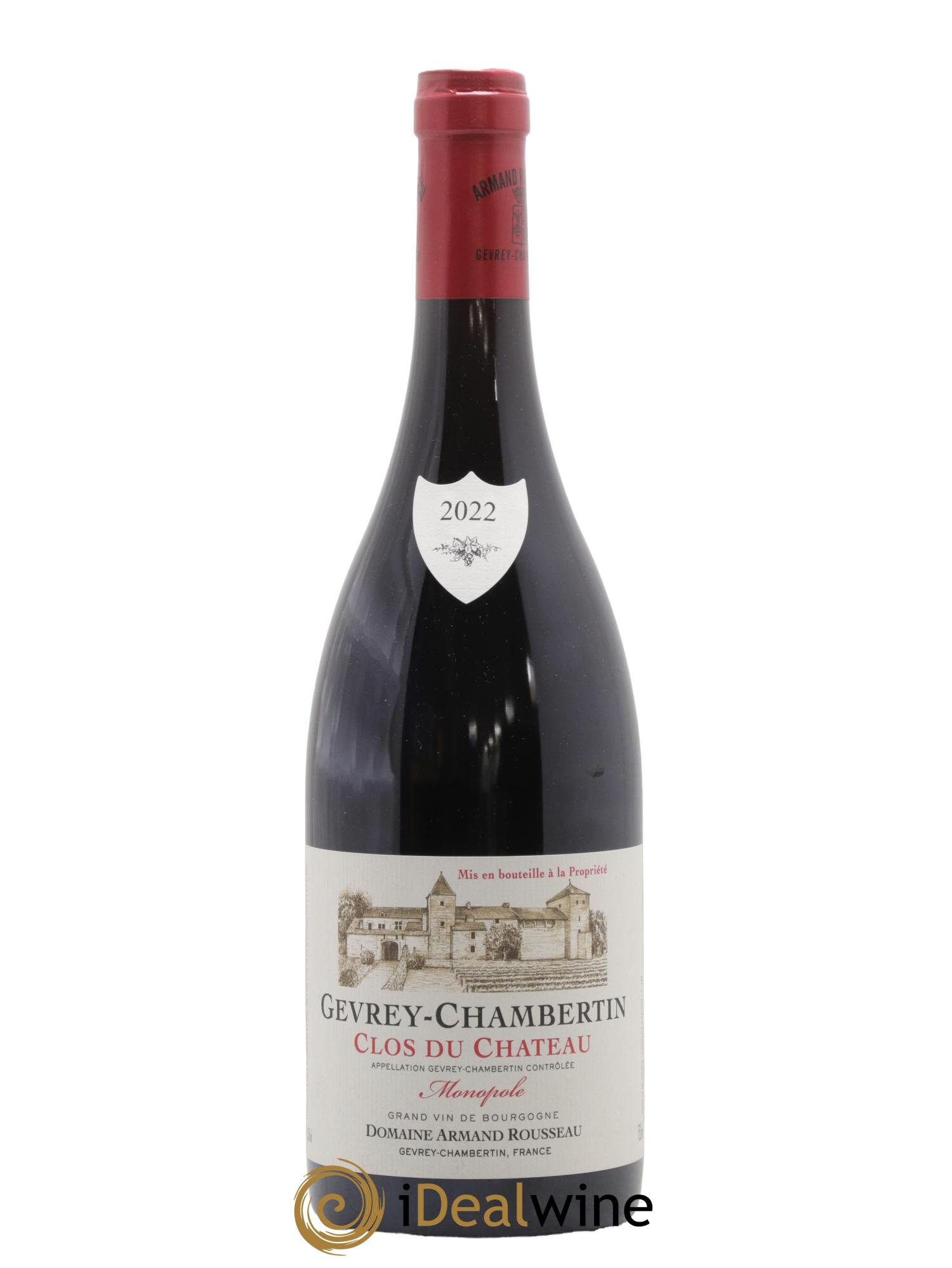 Gevrey-Chambertin Clos du Château Armand Rousseau (Domaine) 2022 - Lotto di 1 bottiglia - 0