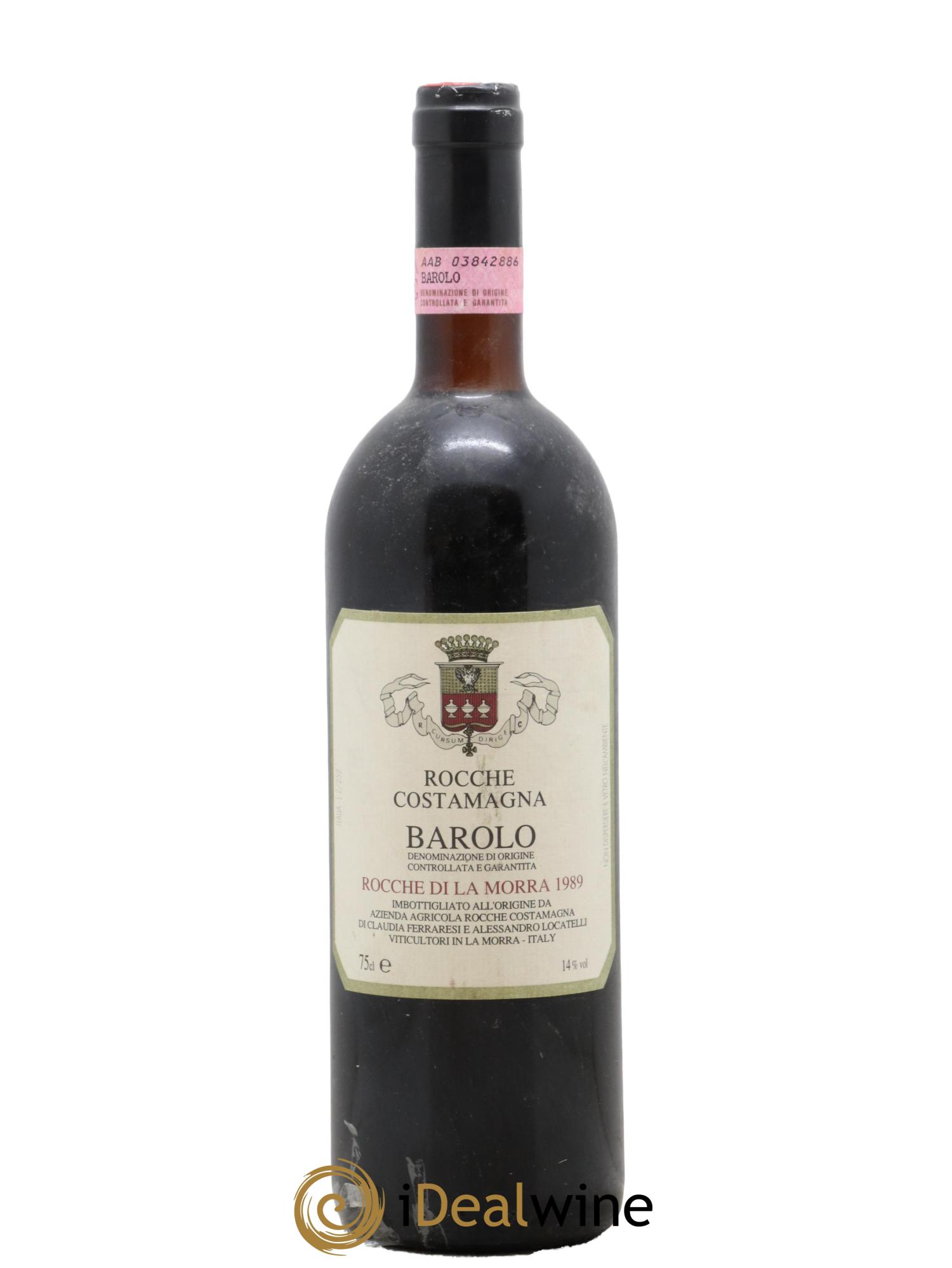 Barolo Rocche di La Morra Costamagna 1989 - Lot de 1 bouteille - 0