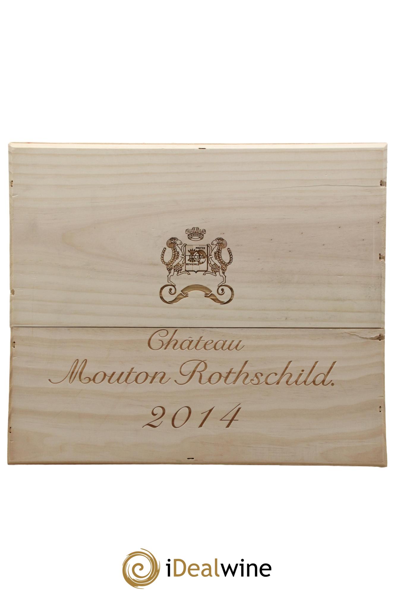 Château Mouton Rothschild 1er Grand Cru Classé 2014 - Lot de 3 bouteilles - 2