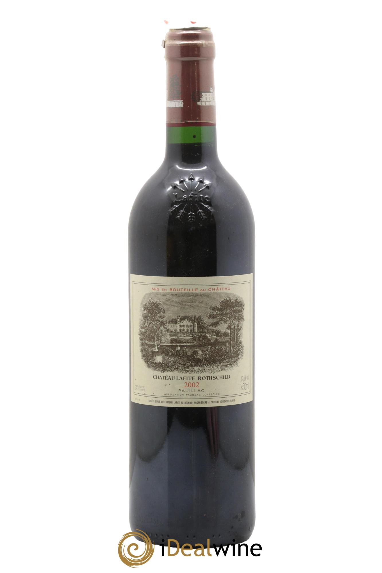 Château Lafite Rothschild 1er Grand Cru Classé 2002 - Lotto di 1 bottiglia - 0