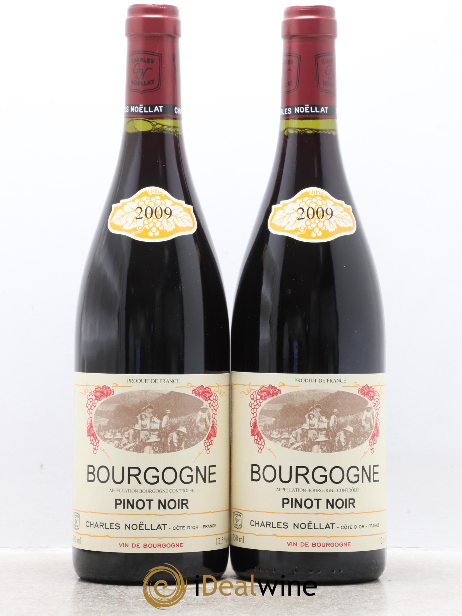 Bourgogne Domaine Charles Noëllat 2009 - Lot de 2 bouteilles - 0