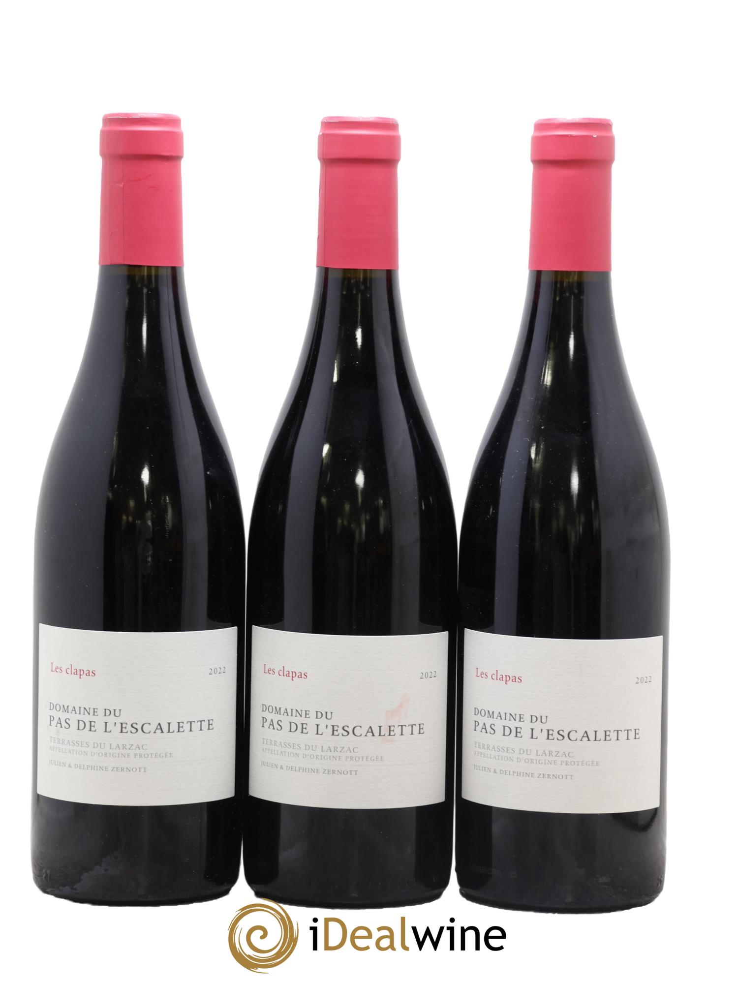 Terrasses du Larzac Clapas Pas de l'Escalette 2022 - Lot de 3 bouteilles - 0