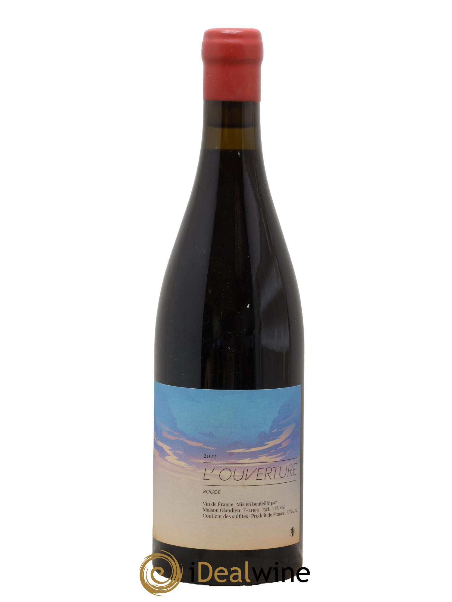 Vin de France L'Ouverture Maison Glandien 2022 - Lot de 1 bouteille - 0
